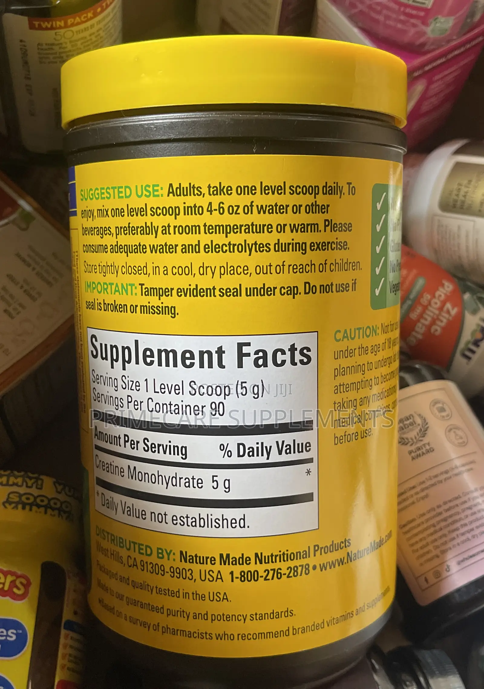 Creatine Monohydrate Powder 5g