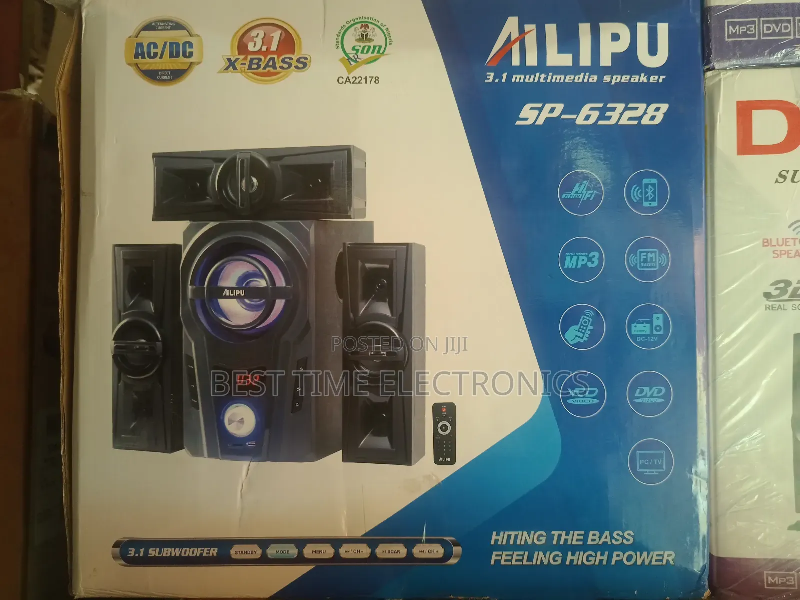 Ailipu 3.1 Multimedia Speaker (Sp- 6328)