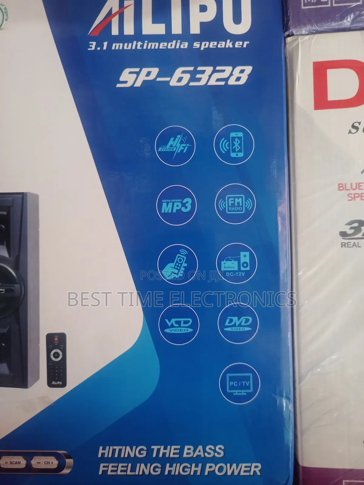 Ailipu 3.1 Multimedia Speaker (Sp- 6328)