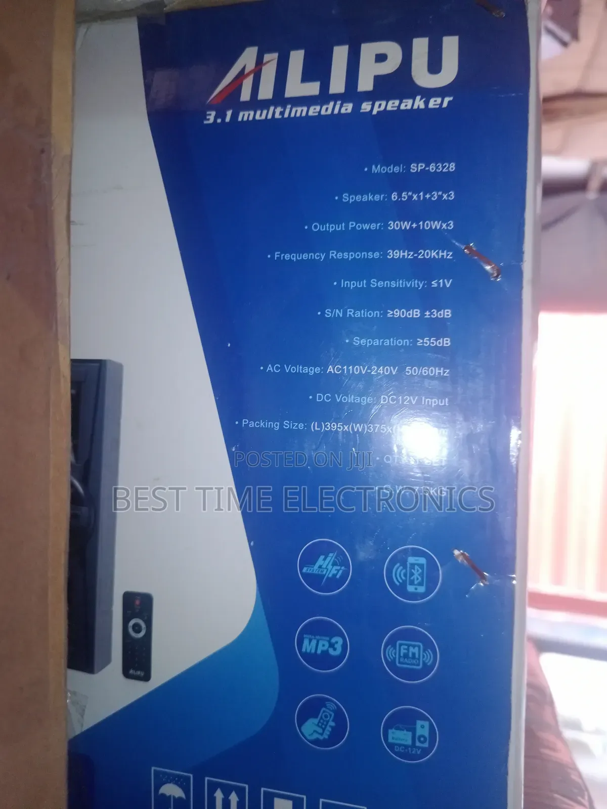 Ailipu 3.1 Multimedia Speaker (Sp- 6328)