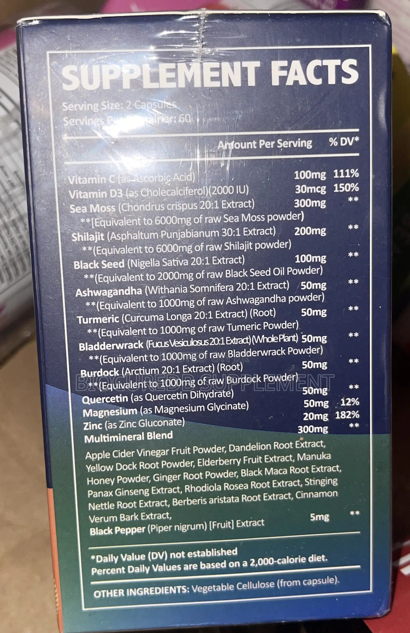 Totaria Health Sea Moss Shilajit