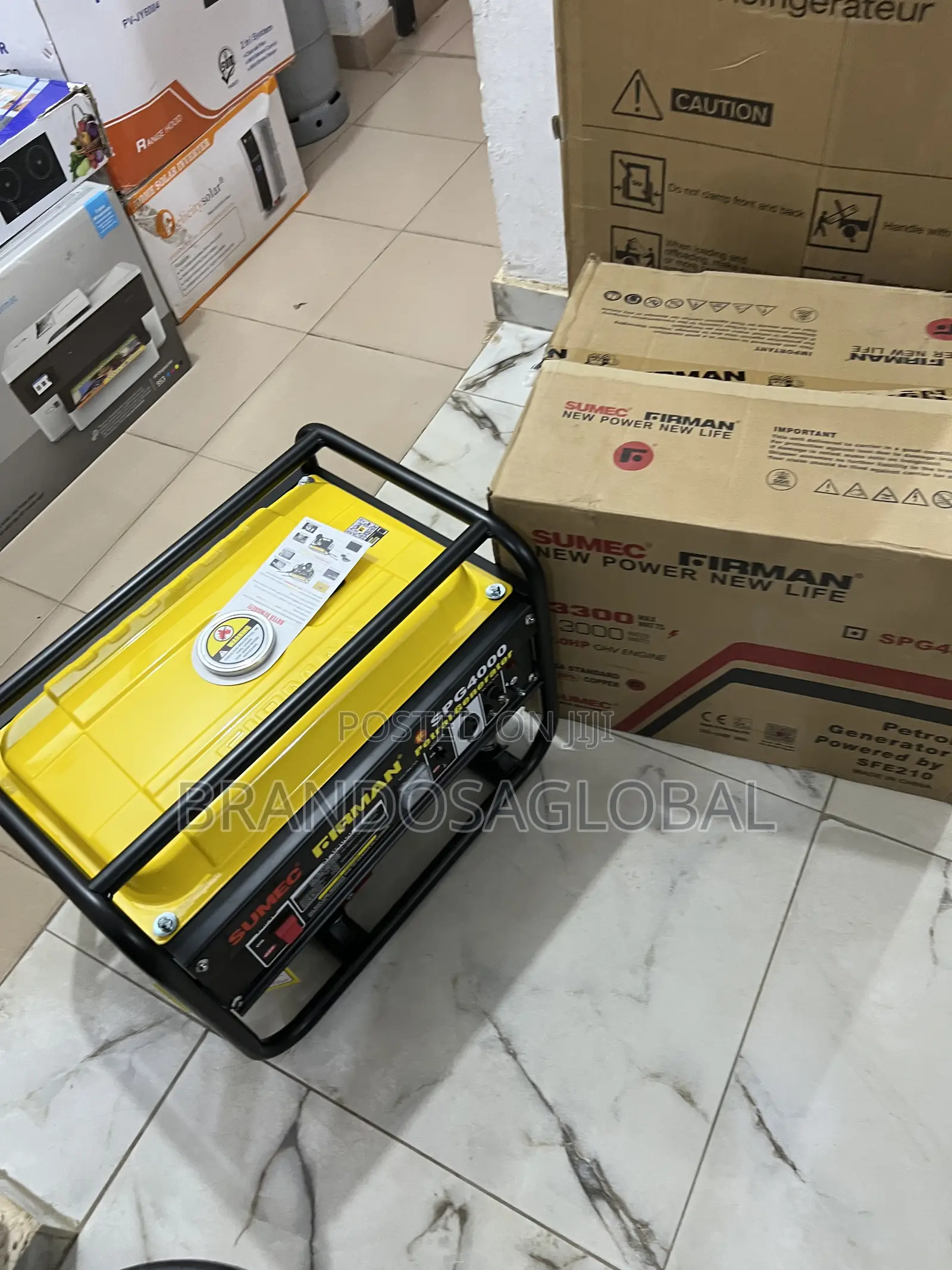 Sumec Spg4000 Firman Generator – 3.3kva, Original