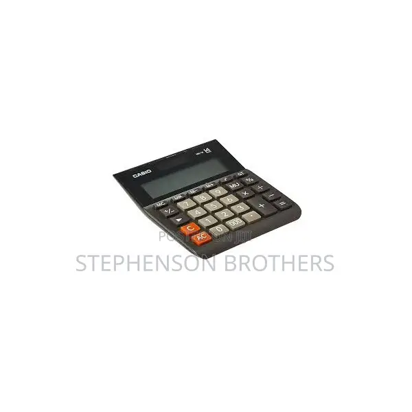 Casio Mh-14-bk 14-digit Calculator, Black
