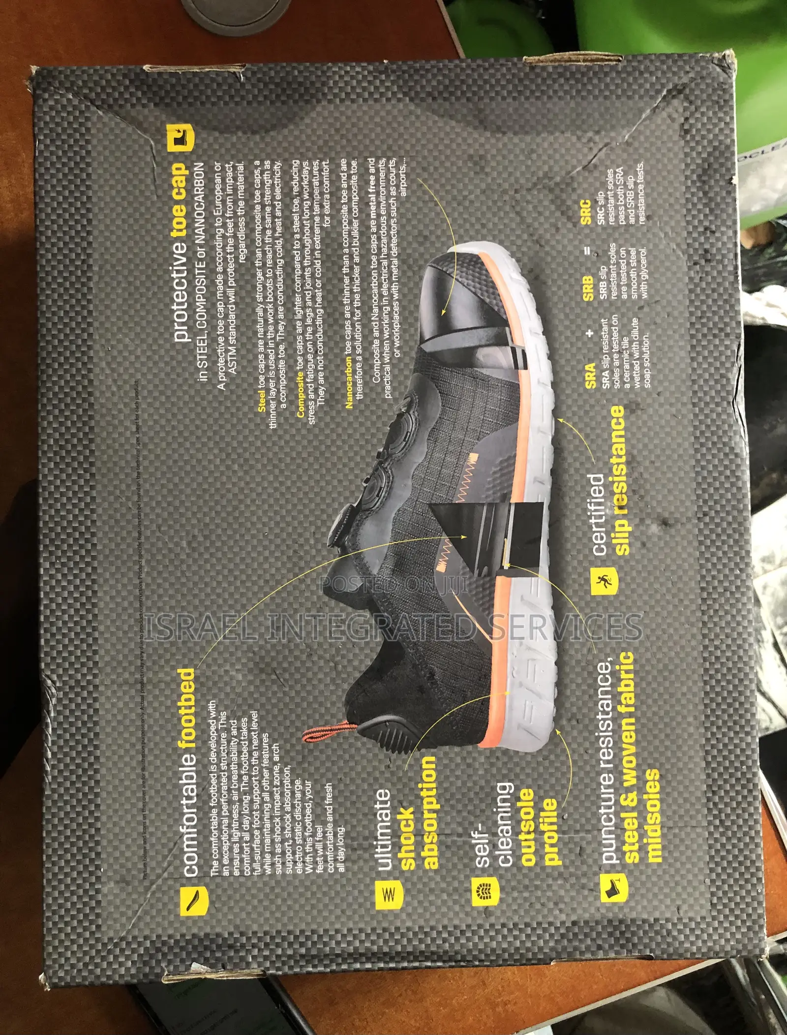 Safety Joggers Boot Slip Resistance (45 Available All Sizes)