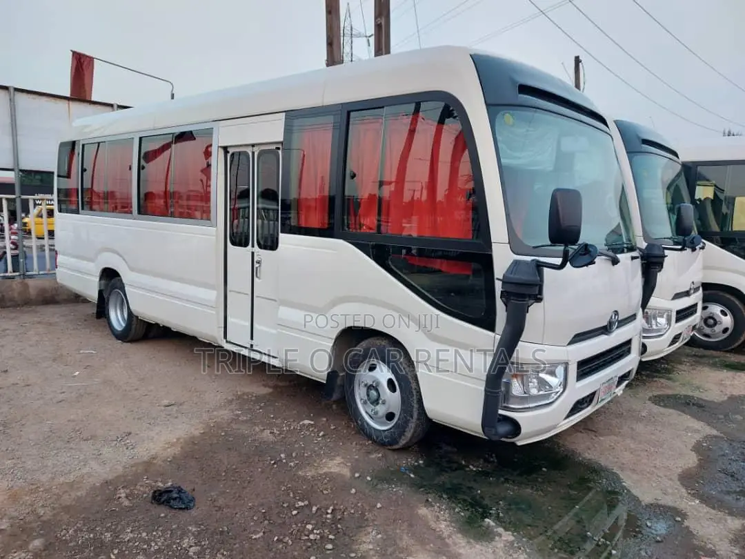 Toyota Coaster Bus for Rental