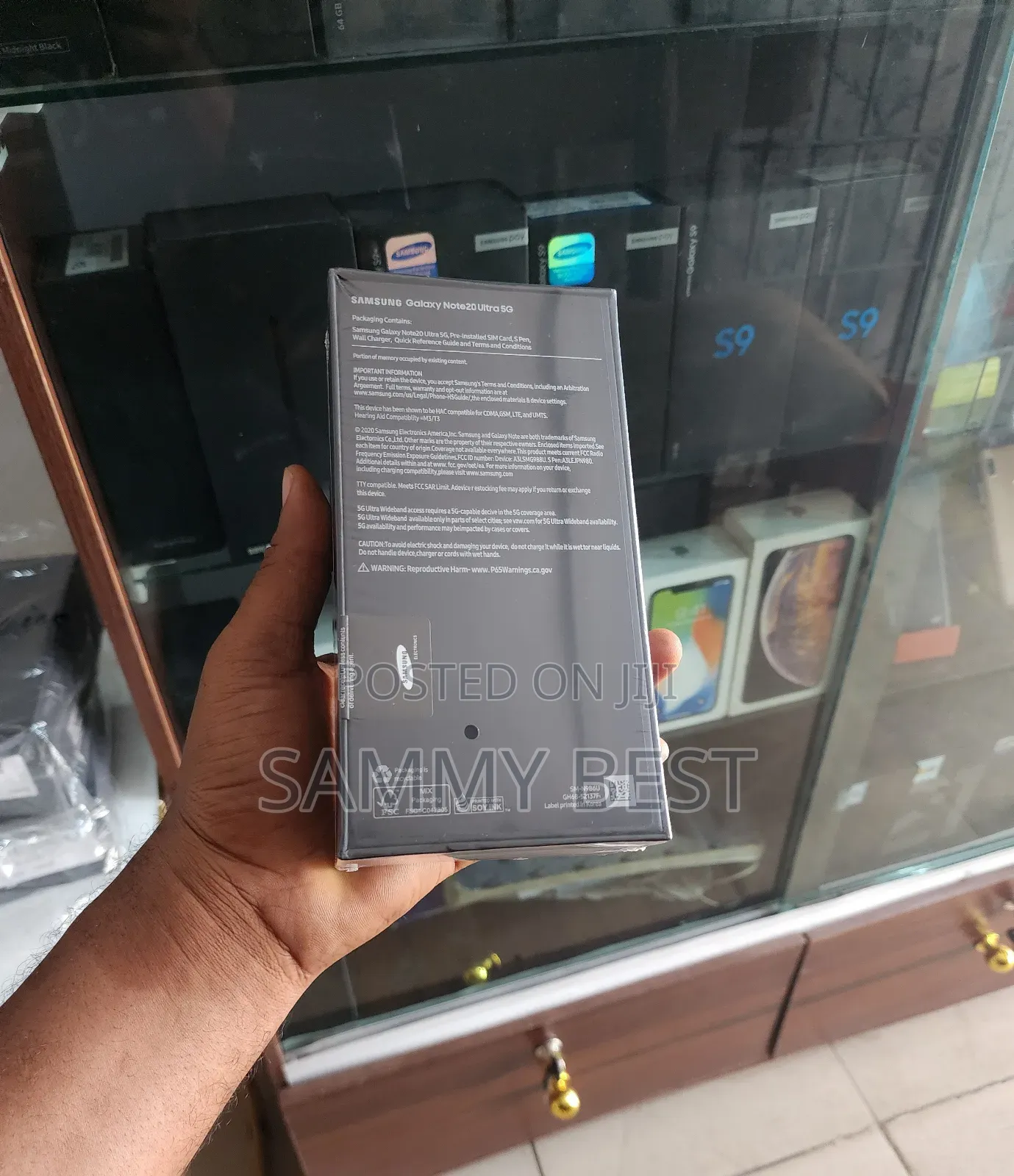 New Samsung Galaxy Note 20 Ultra 5G 256 GB Black