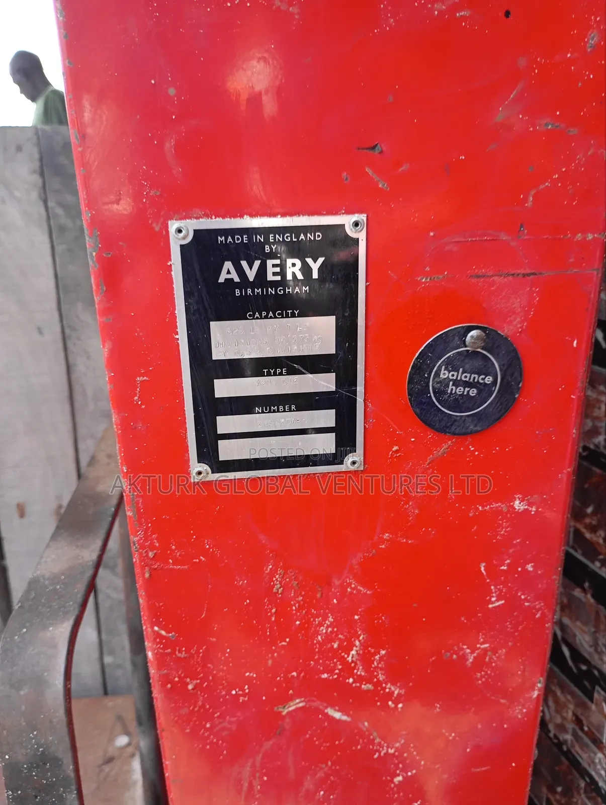 Avery Scale 2,500kg