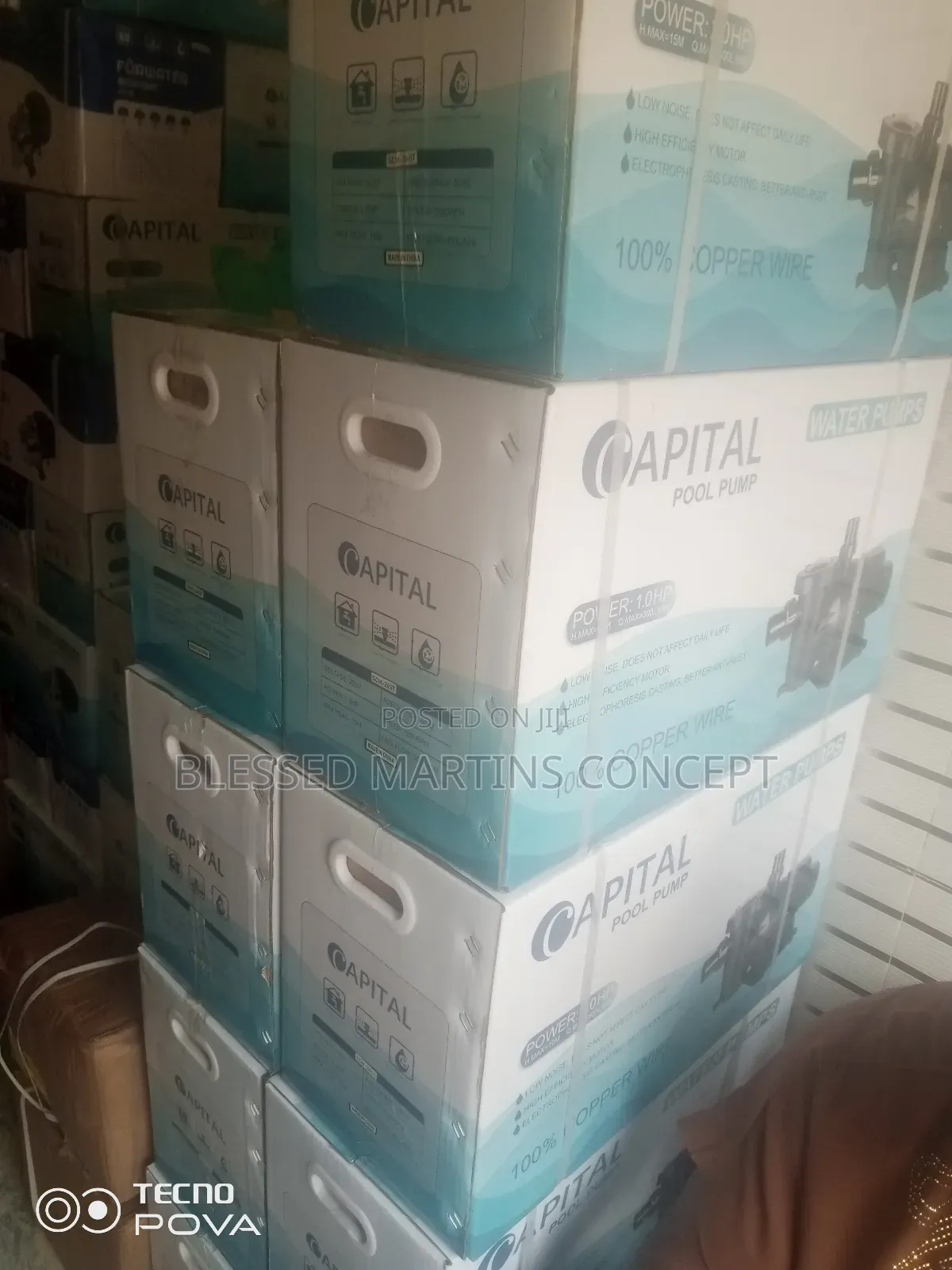 1.5hp Capital Swimming Pool Pumping Machine