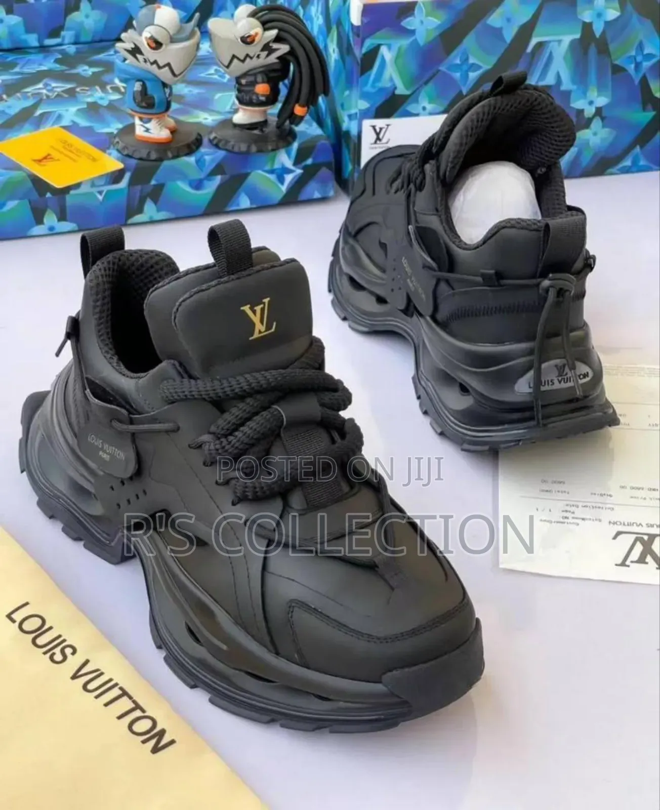 High Quality Louis Vuitton Luxury Unisex Sneakers