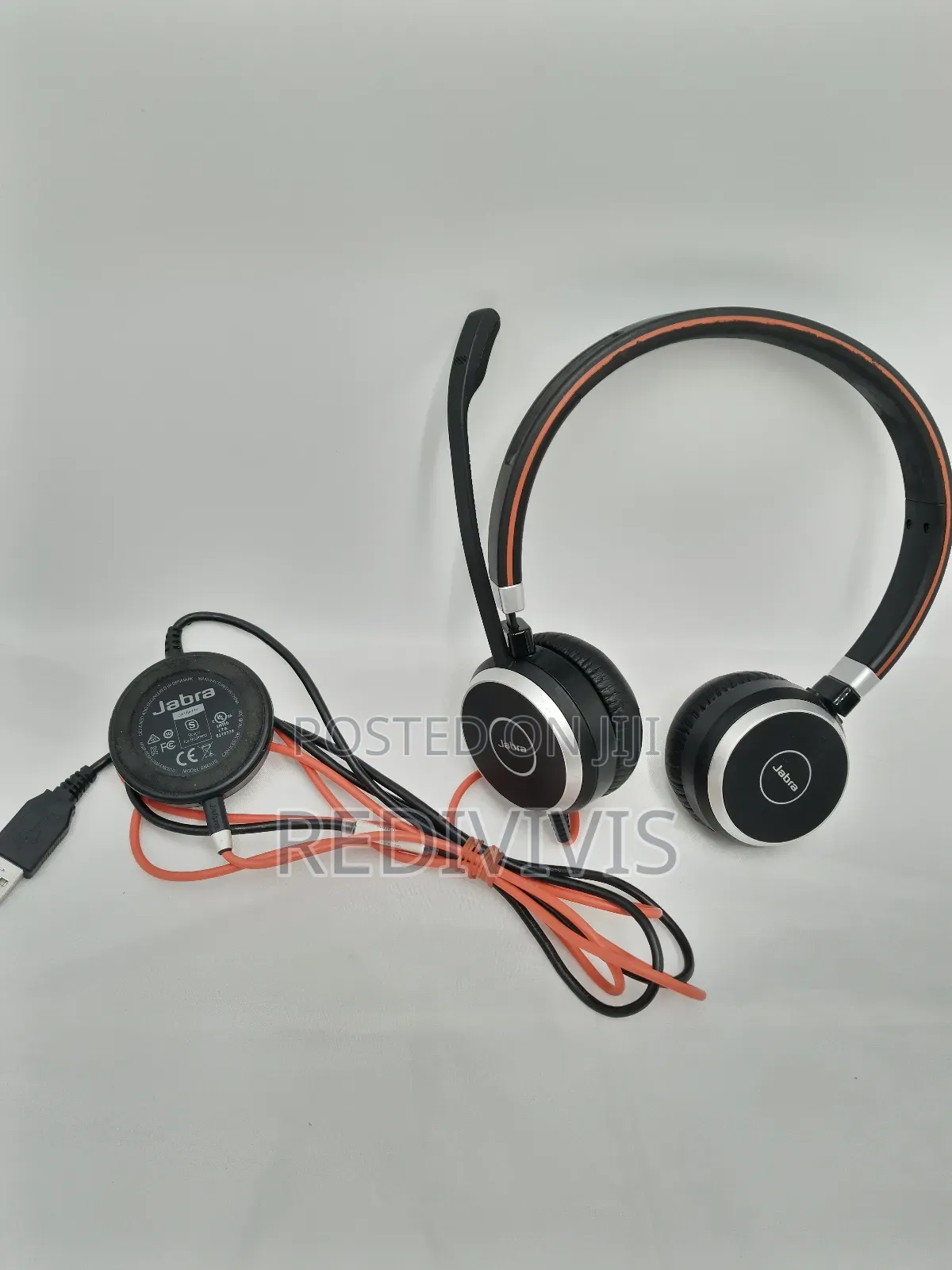 Jabra Evolve 40 Stereo Wired Uc Headset - Usb-a + 3.5mm