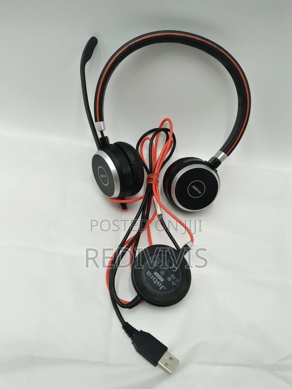 Jabra Evolve 40 Stereo Wired Uc Headset - Usb-a + 3.5mm