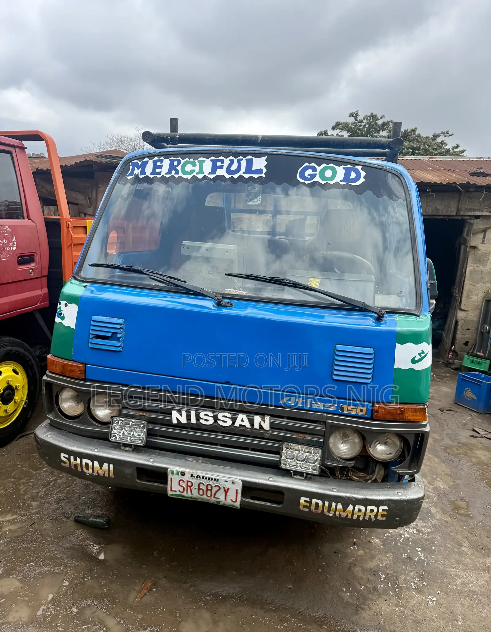 Nissan Cabstar Old Model Normal Hand Petrol Engine 1997