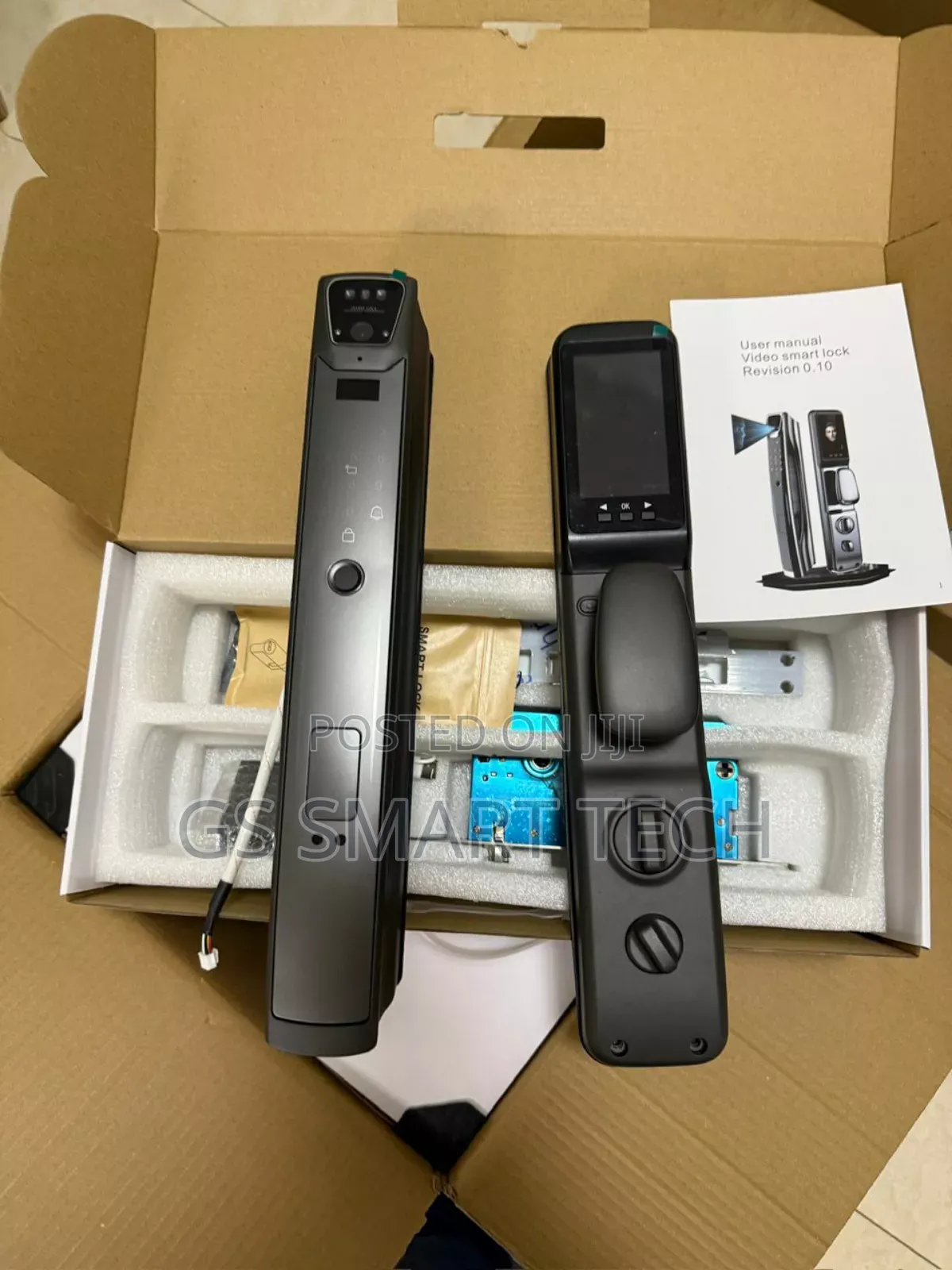 Face Unlock Smart Biometric Lock for All Types of Locks K
