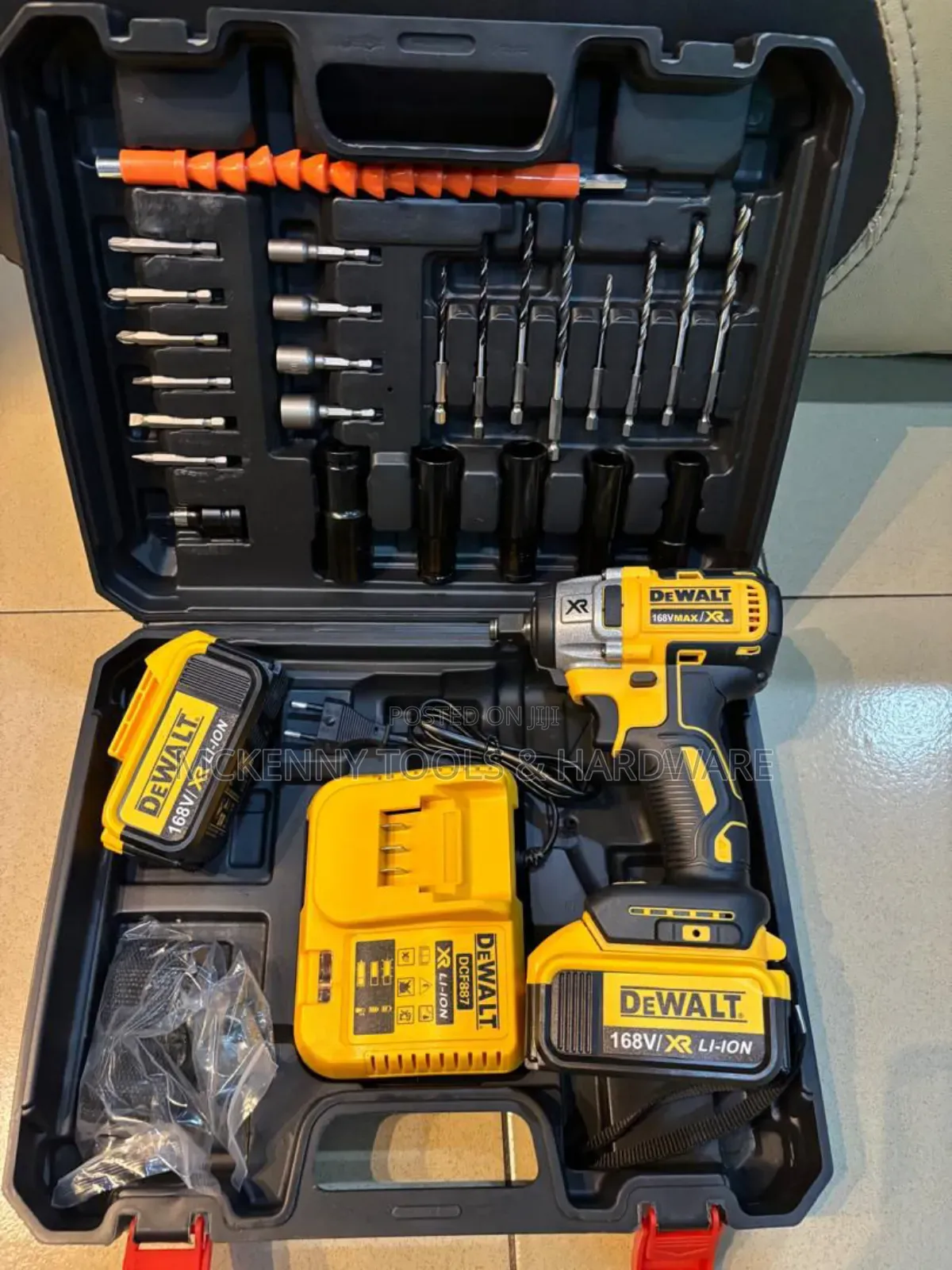 Dewalt 168v Xr Impact Driver Kit, Impact Driver, 168v