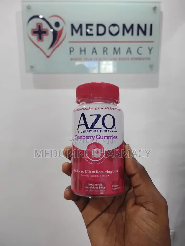 Azo Cranberry Gummies – Urinary Tract Health (40 Gummies)