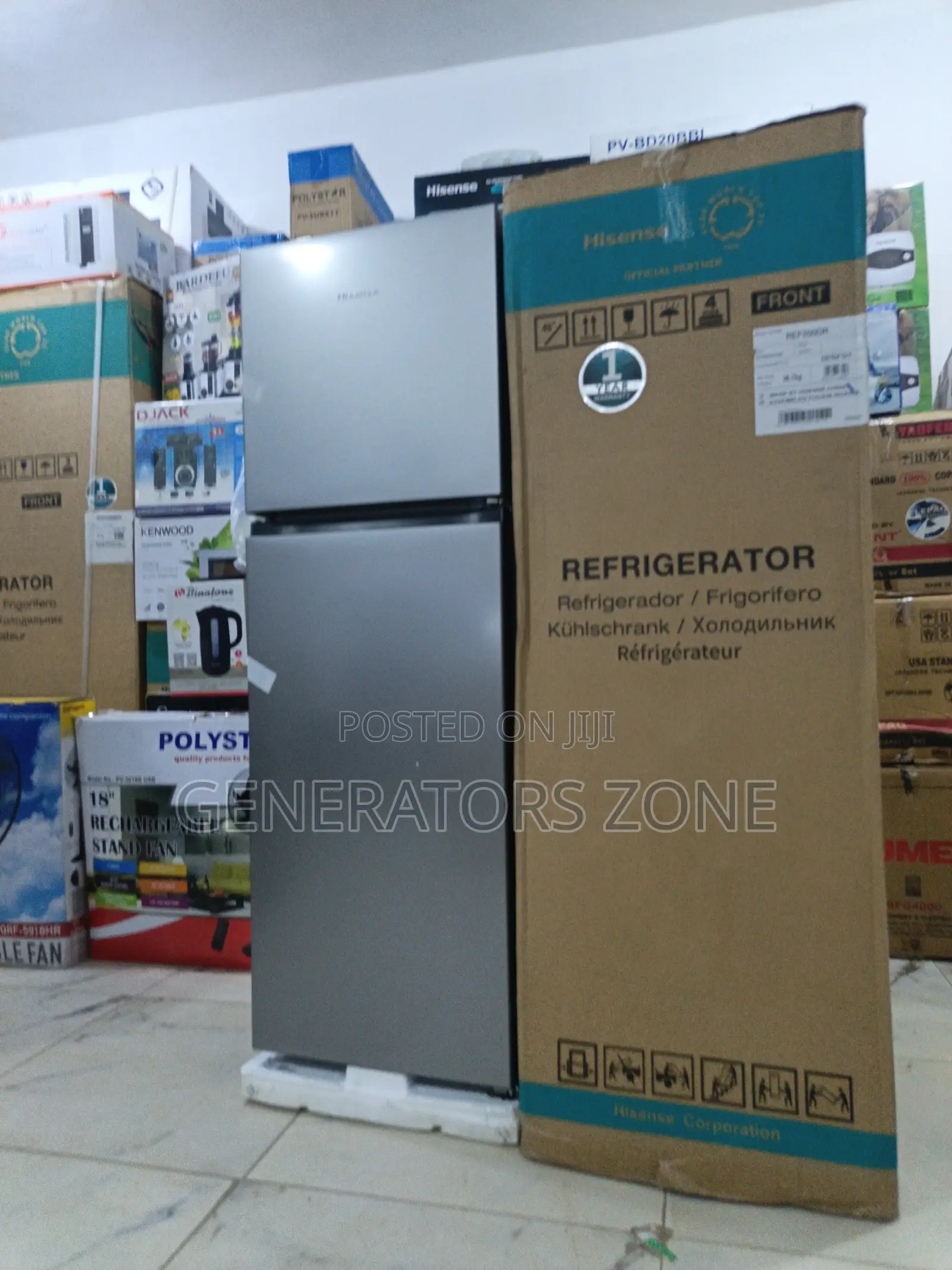 Low Power Consumption – Hisense 200dr Double Door Fridge