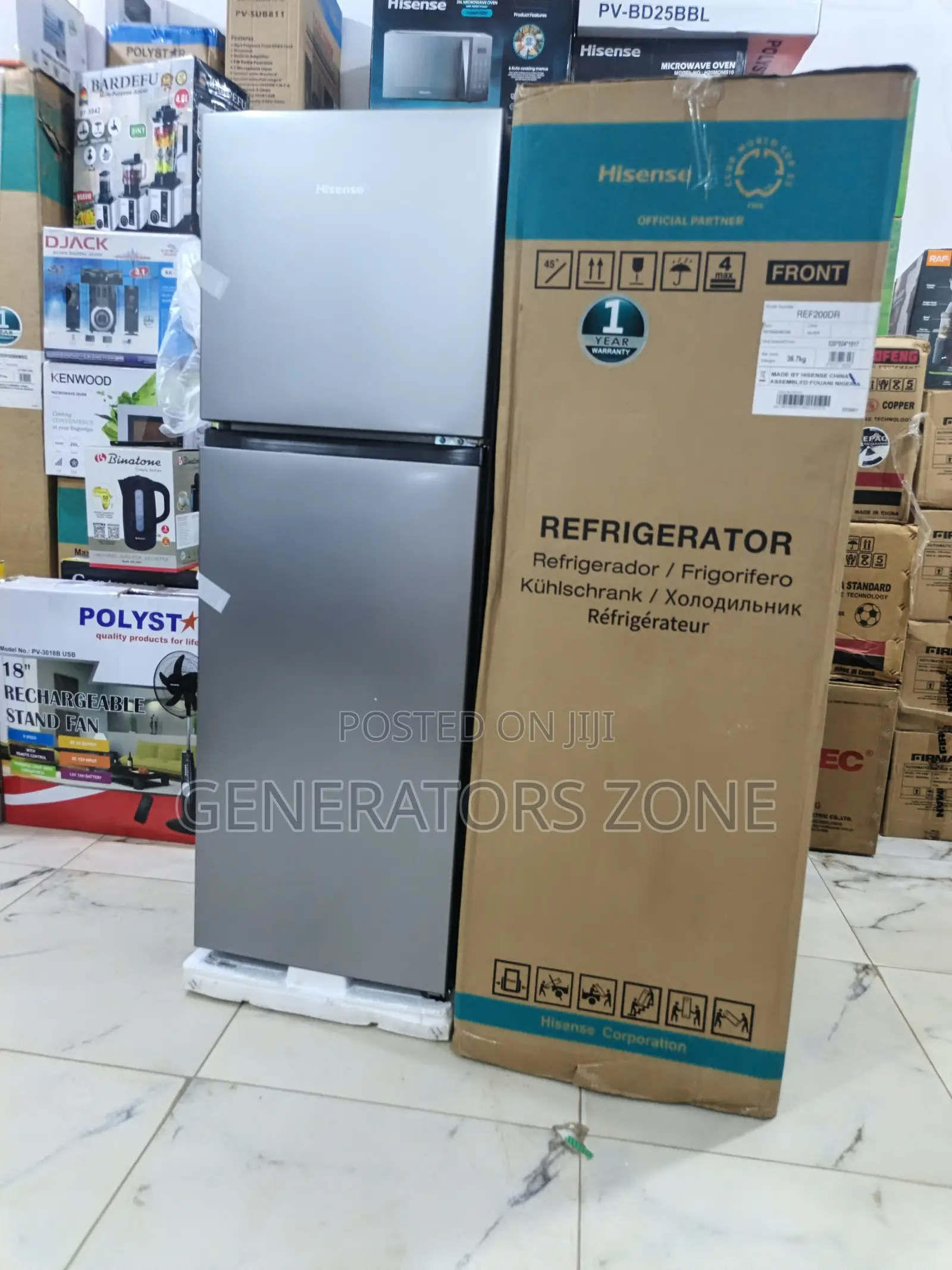 Hisense 200dr Refrigerator – 154l Eco-Friendly Design