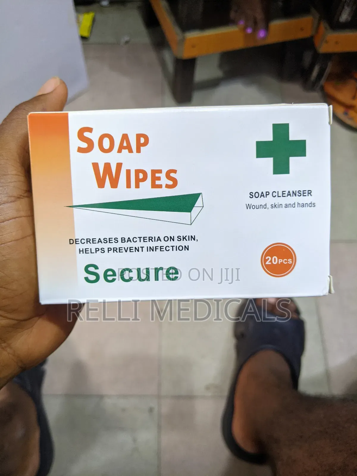 Soap Cleaning Wipes (Pk of 20)