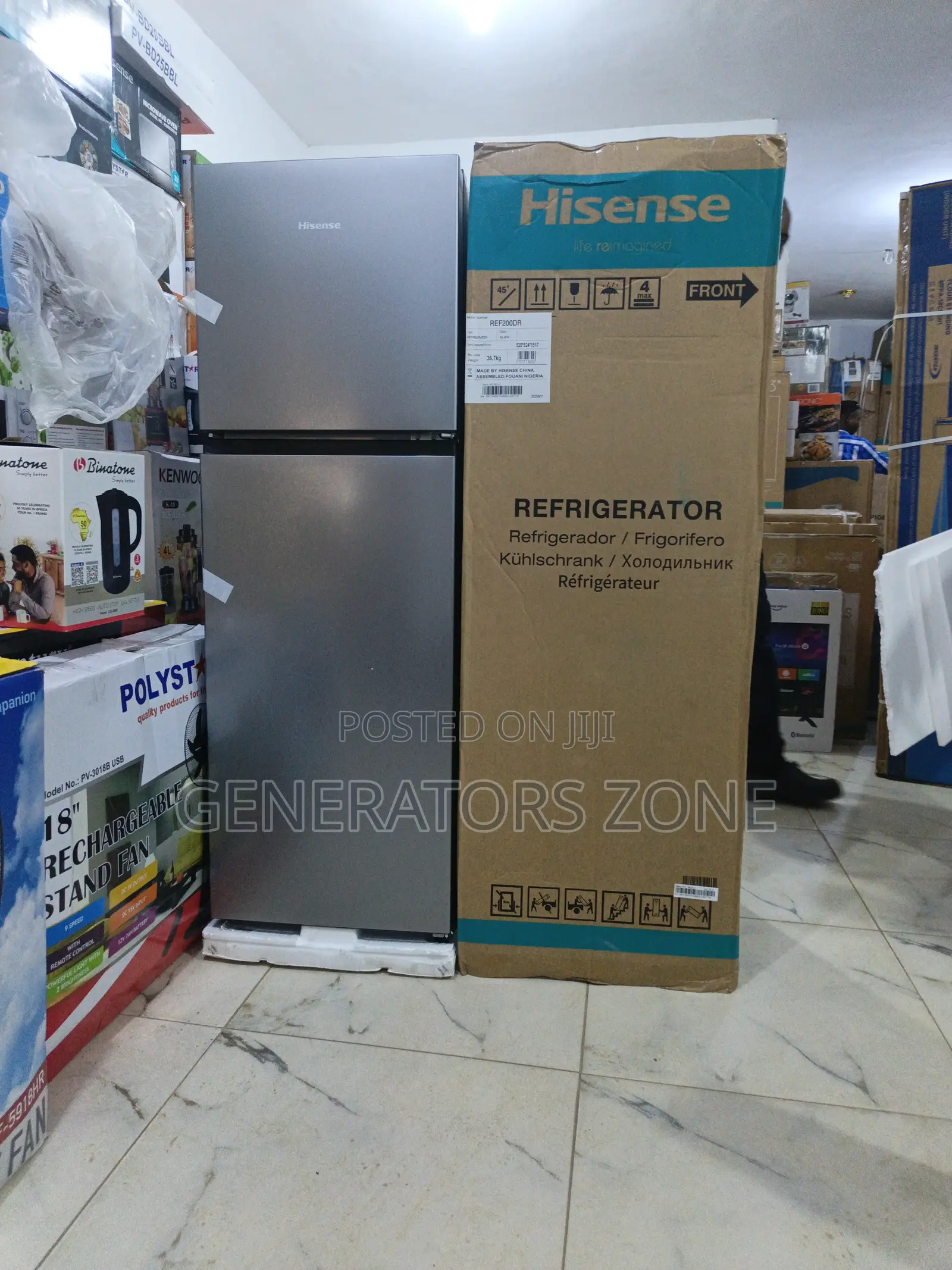 Hisense 200dr 154l Double Door Fridge – Space Saver