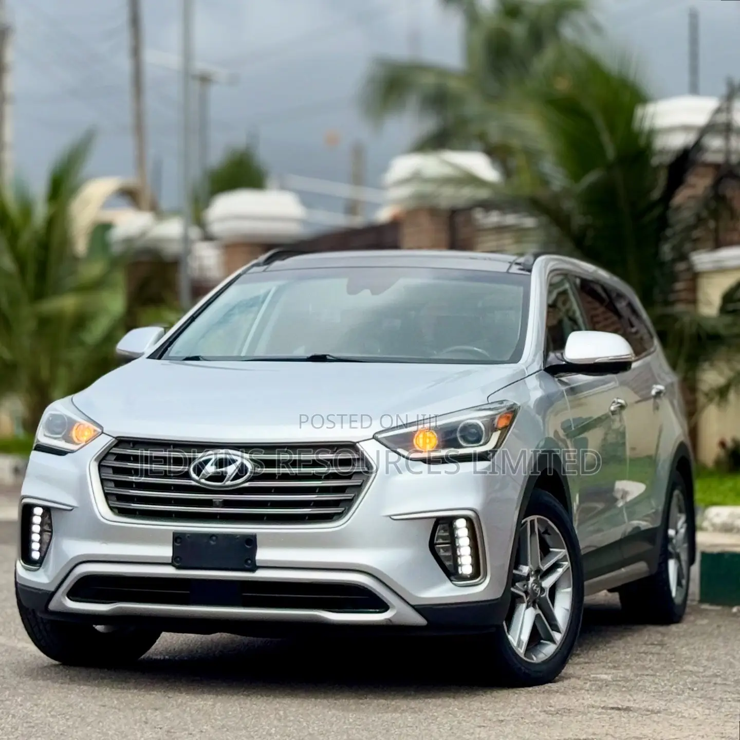 Hyundai Santa Fe Limited Ultimate AWD 2017 Silver