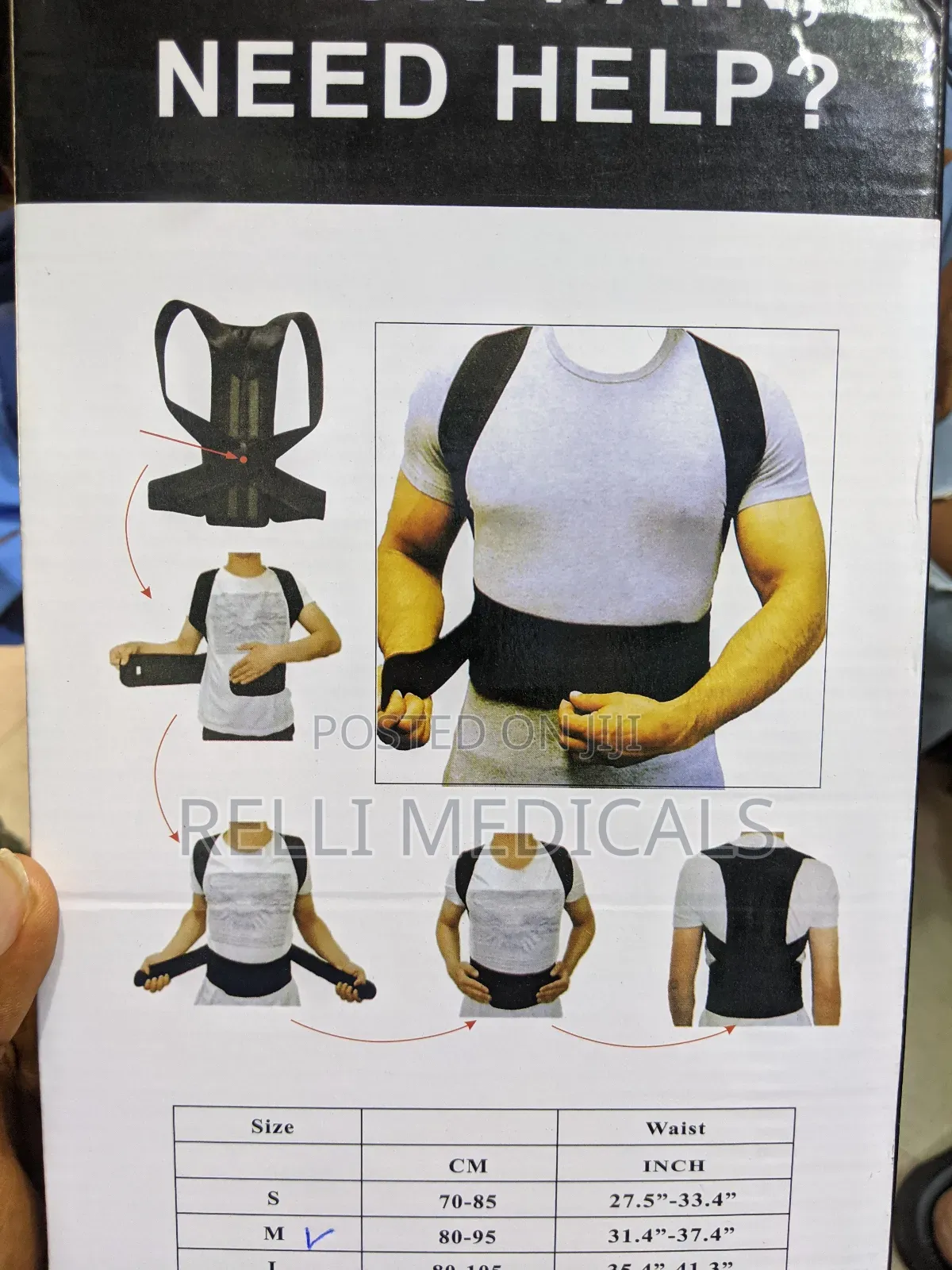 Posture Corrector Belt (Tracho_lumber)