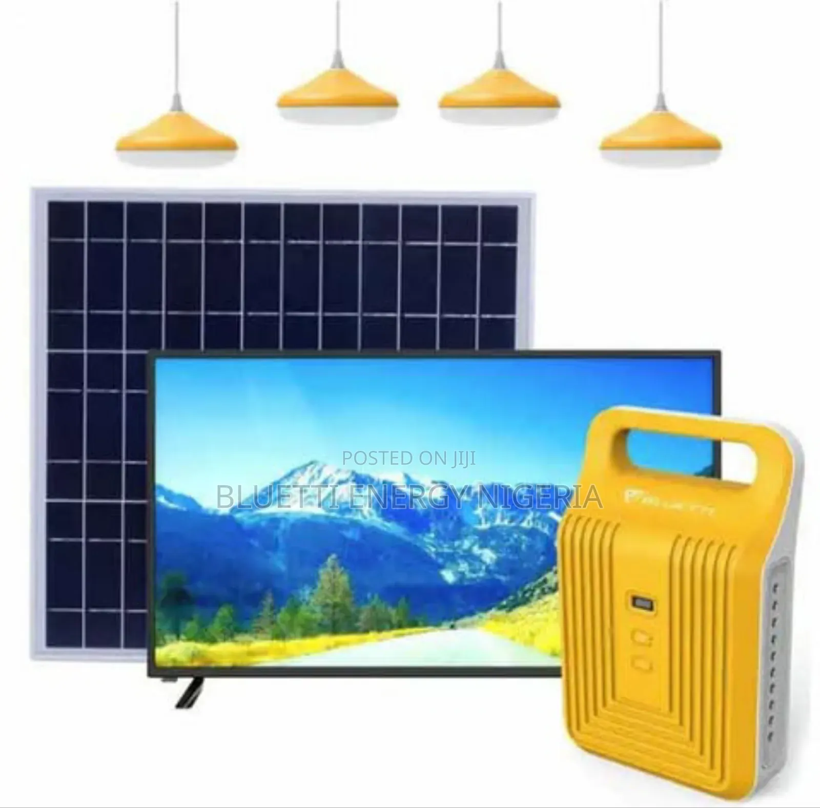 Bluetti P350+Tv+Fan+Radio