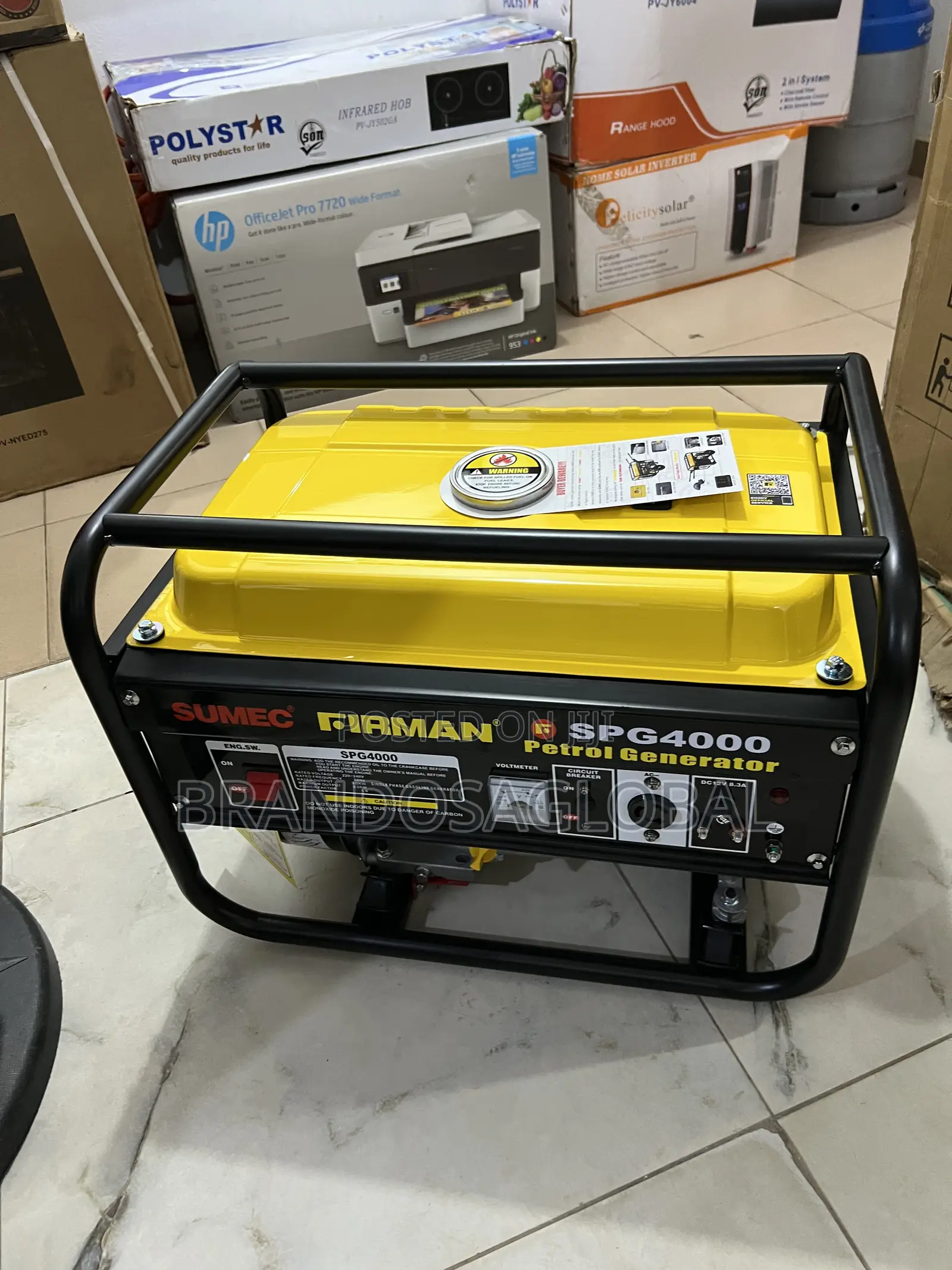 Spg4000 Firman Gen – Boxed, Never Used, 3.3kva