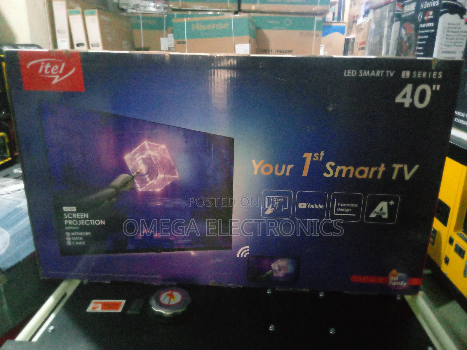 Itel Smart Tv 40inches Uhd