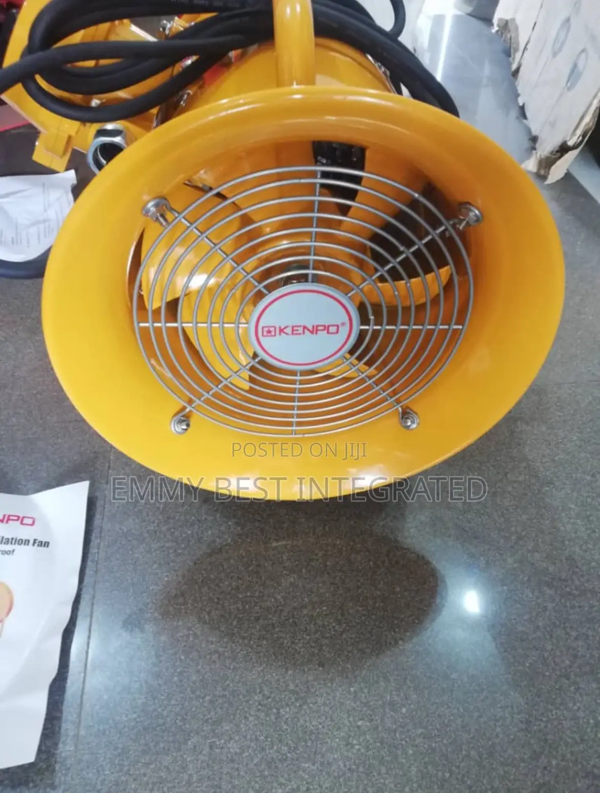 Kenpo Portable Explosion Proof Ventilation Fan.