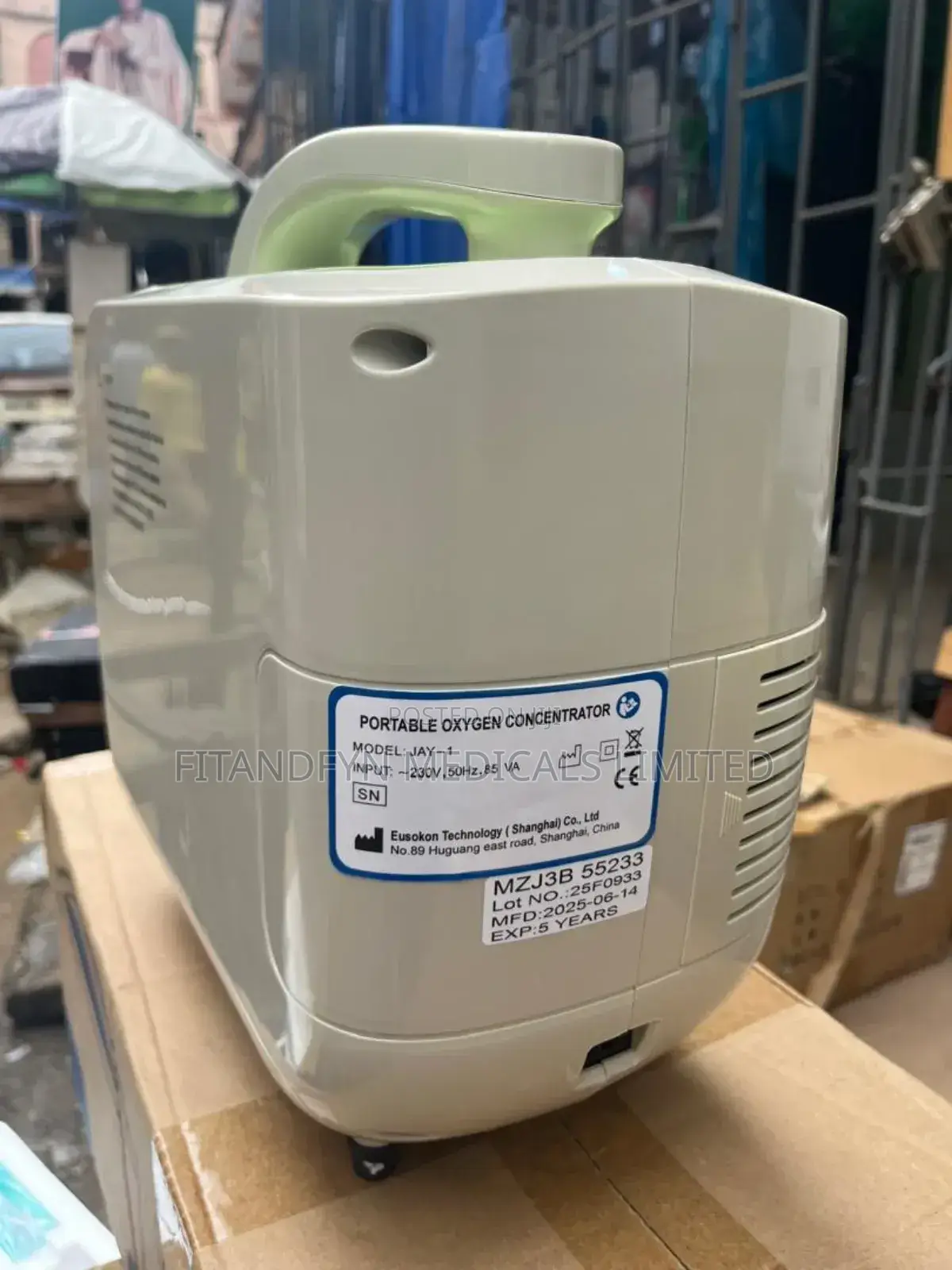 Oxygen Concentrator Portable With Battery Back Up