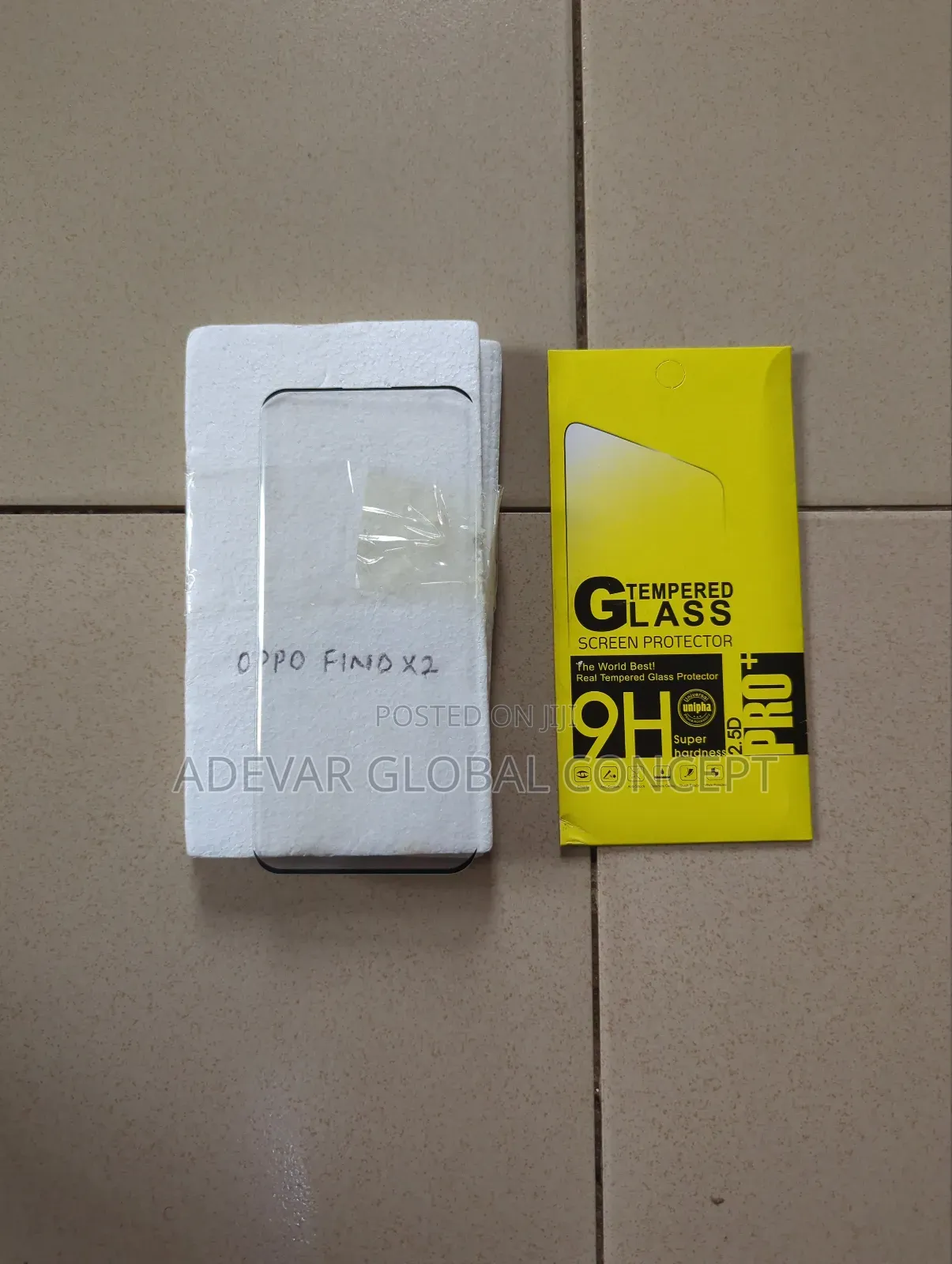 Oppo Find X2 9h Hd 3d Curved Edge Tempered Glass Screen Protector