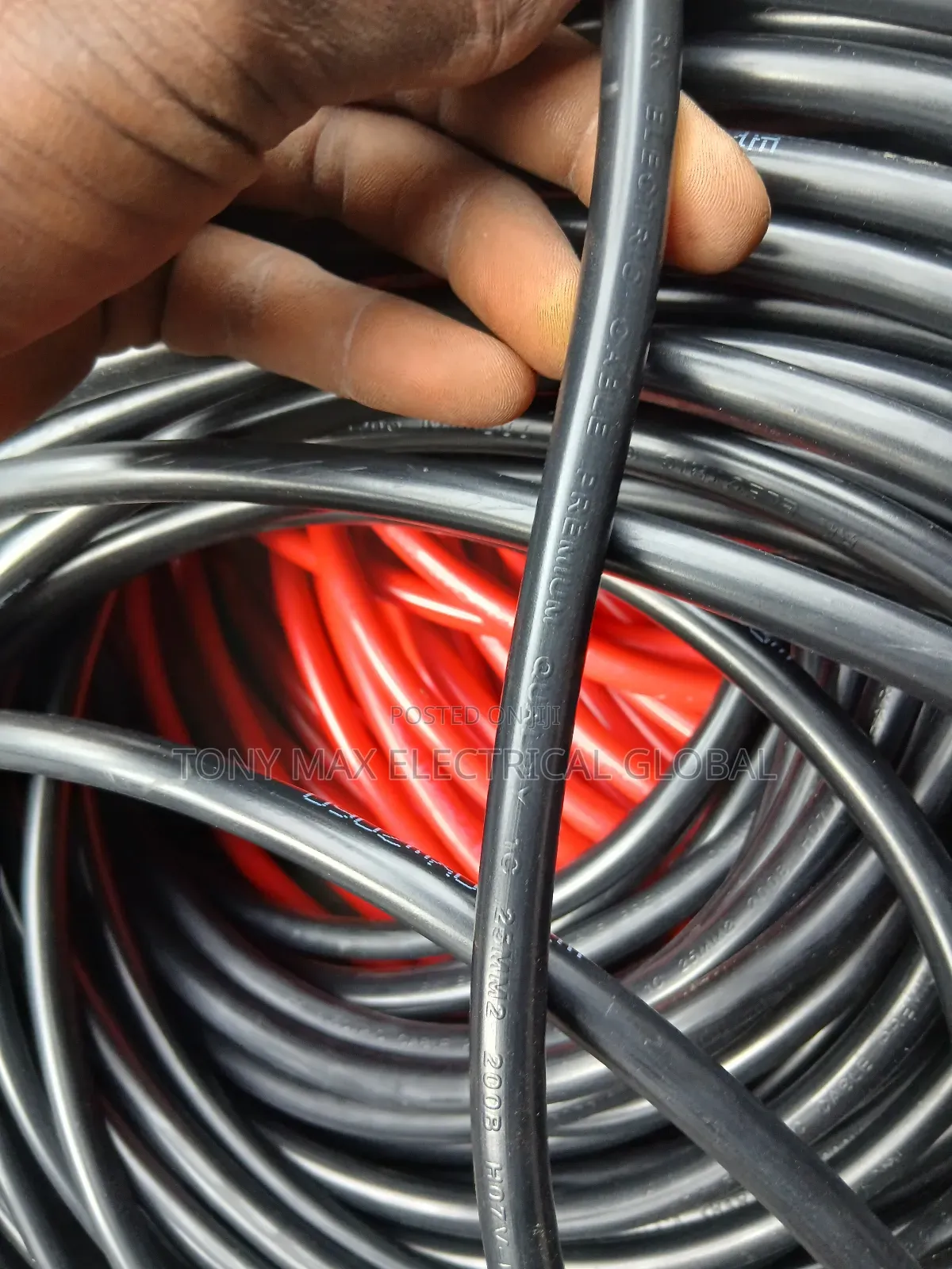 25mm Single Core Flexible Cable Full Gauge