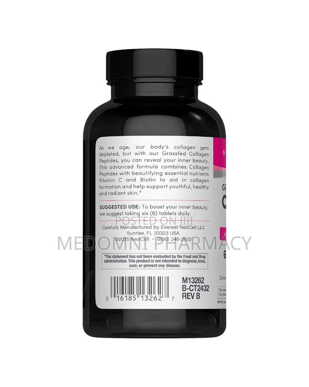 Neocell Collagen Peptides – 270 Tablets