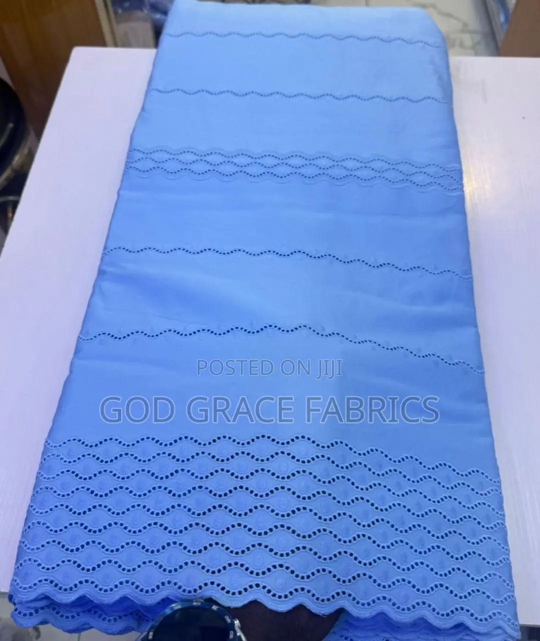 100% Cotton Swiss Pique Polish Lace for Both Men and Women