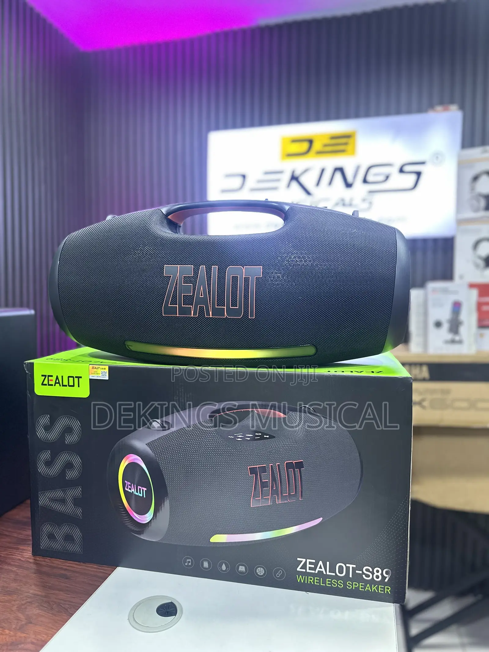 Zealot S89 Portable Bluetooth Speaker With Loud Bass