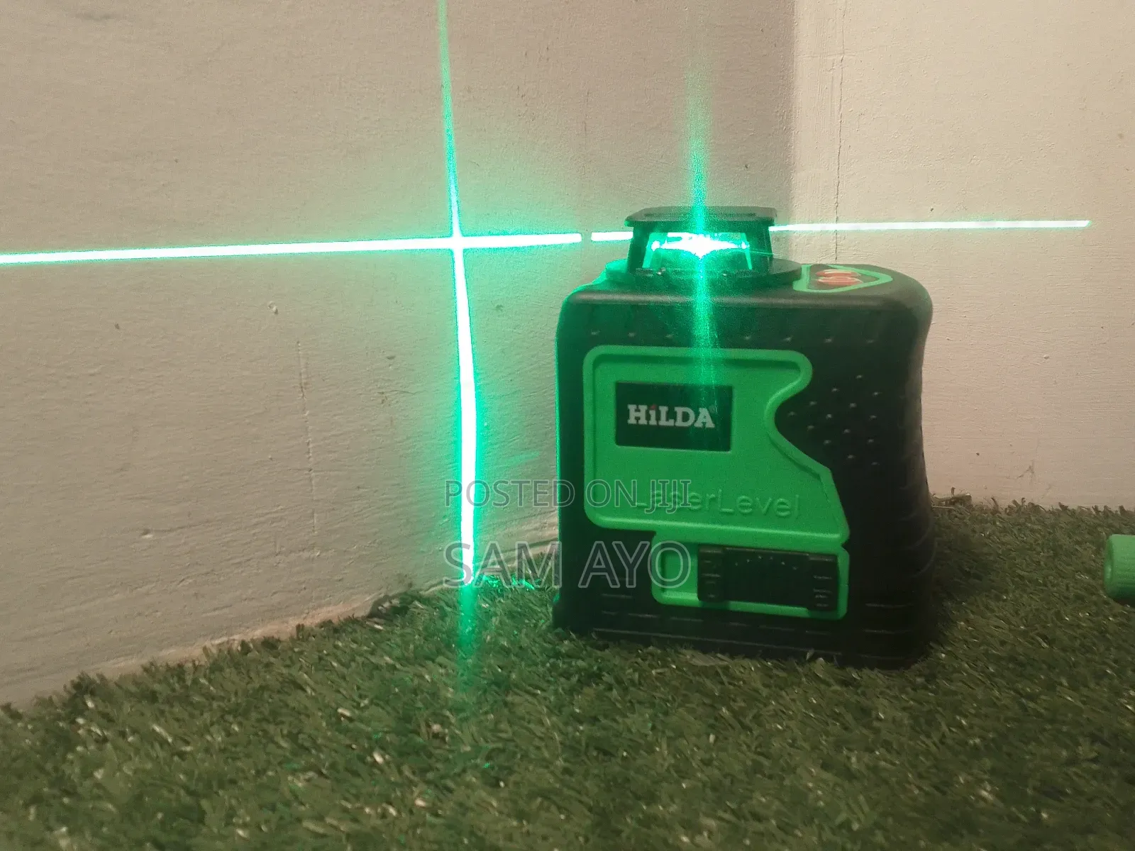 Hilda Mini 5-Line Laser Leveling Meter (Green Laser)