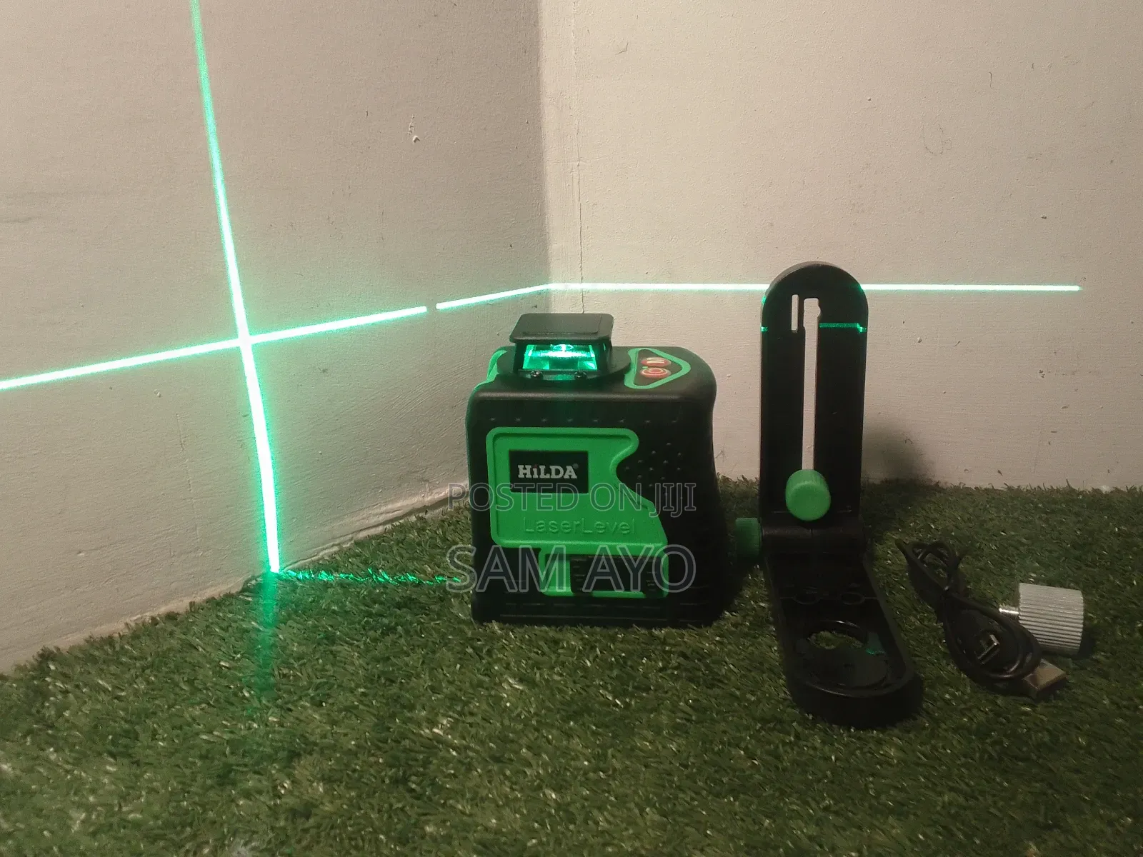 Hilda Mini 5-Line Laser Leveling Meter (Green Laser)
