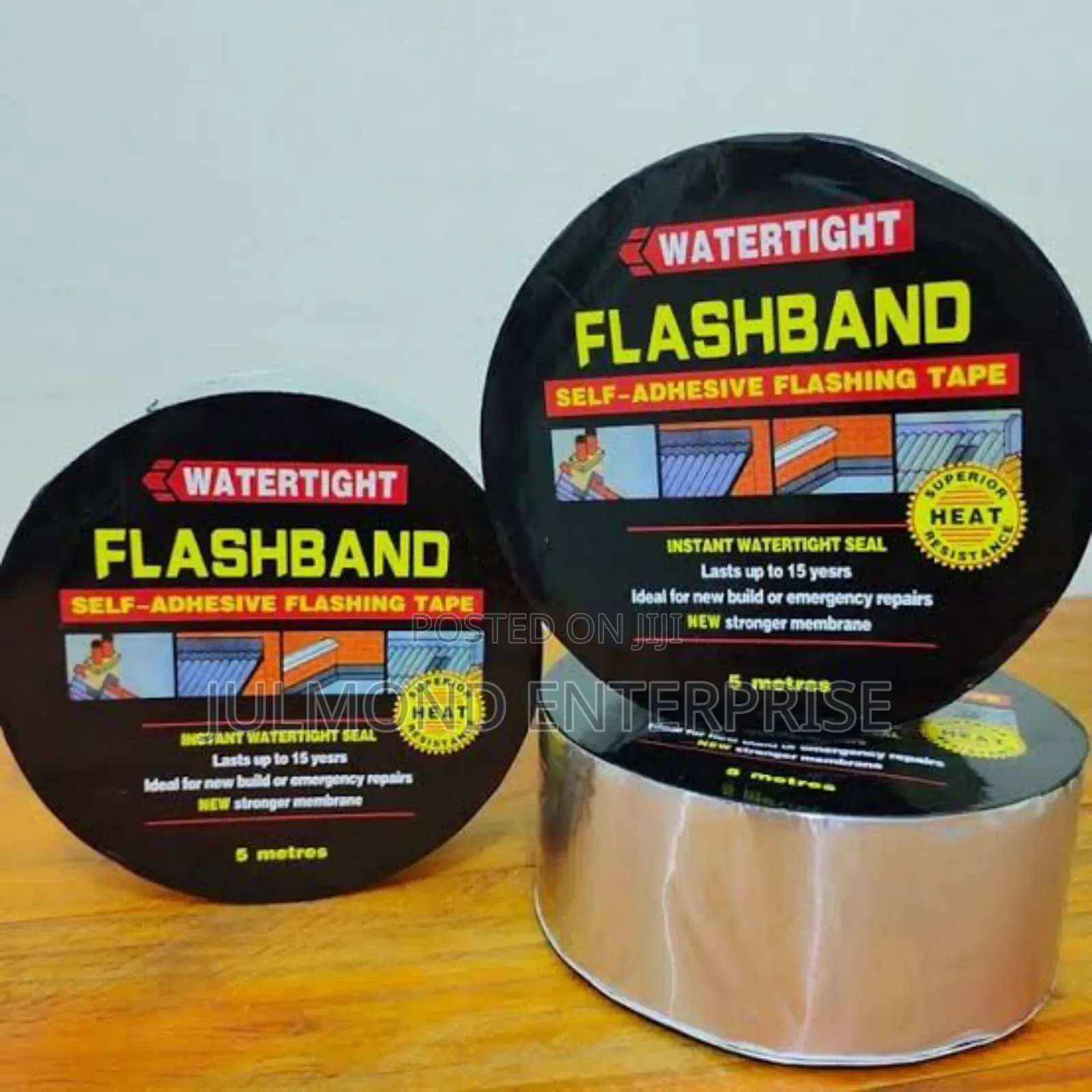 5 Meter X 5cm Watertight Self Adhesive Flashband