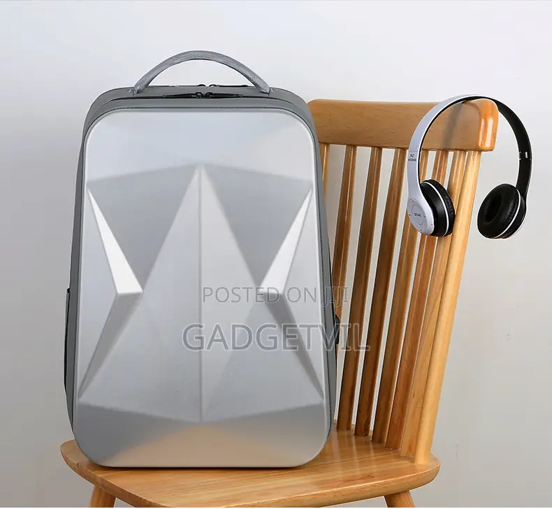 Men's Waterproof Large Capacity Abs Hard Shell Backpack
