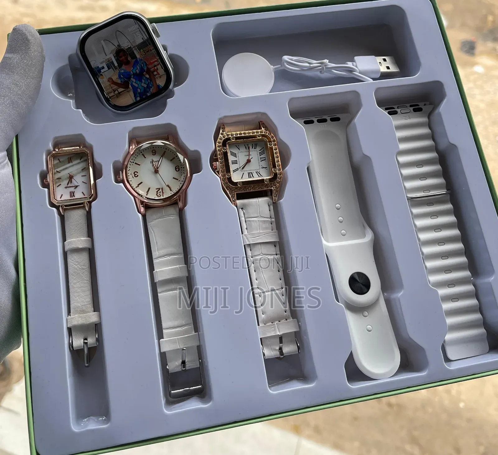 Women Mart Watch Package-3 Female Leather Watches