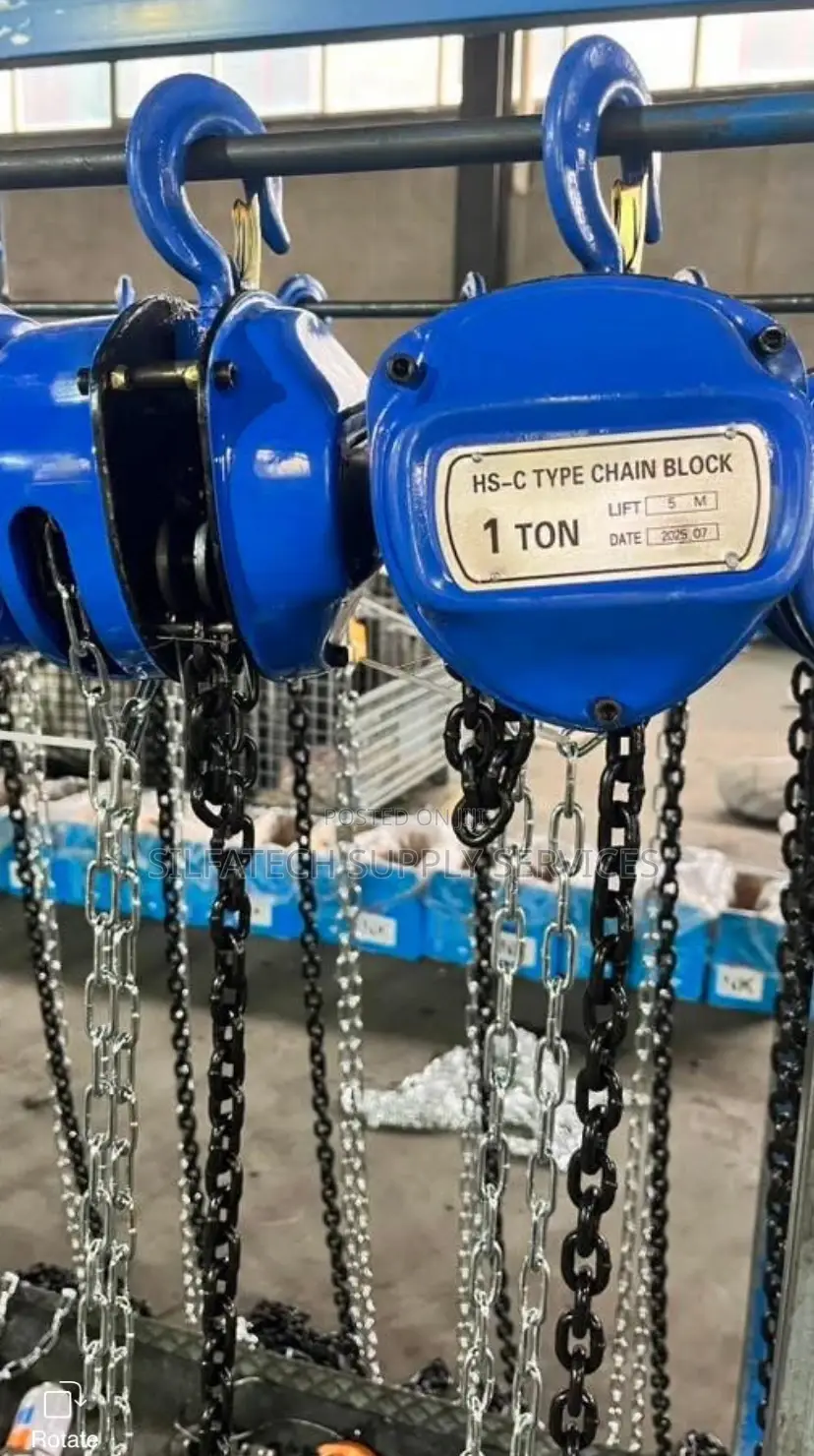 Chainblock Of All Types And Sizes