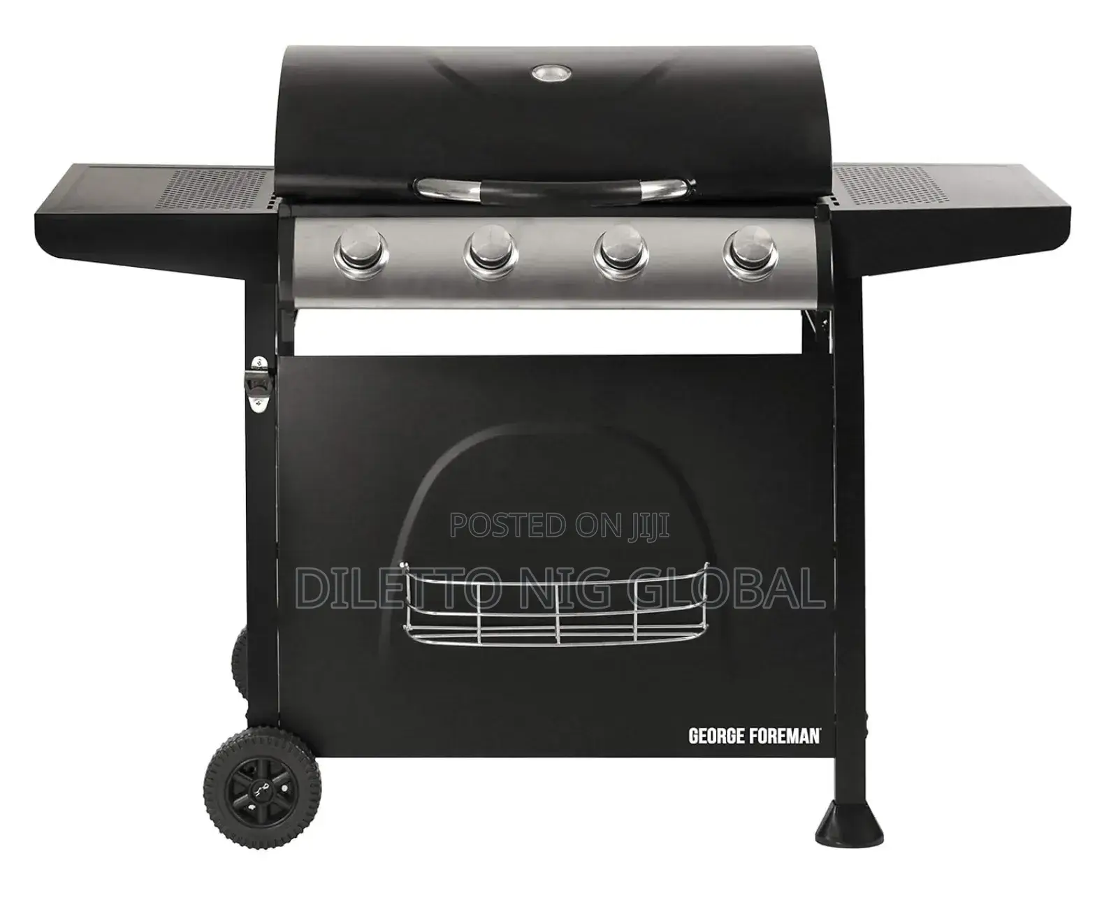 George Foreman 4 Burner Gas BBQ Grill With Automatic Ignition