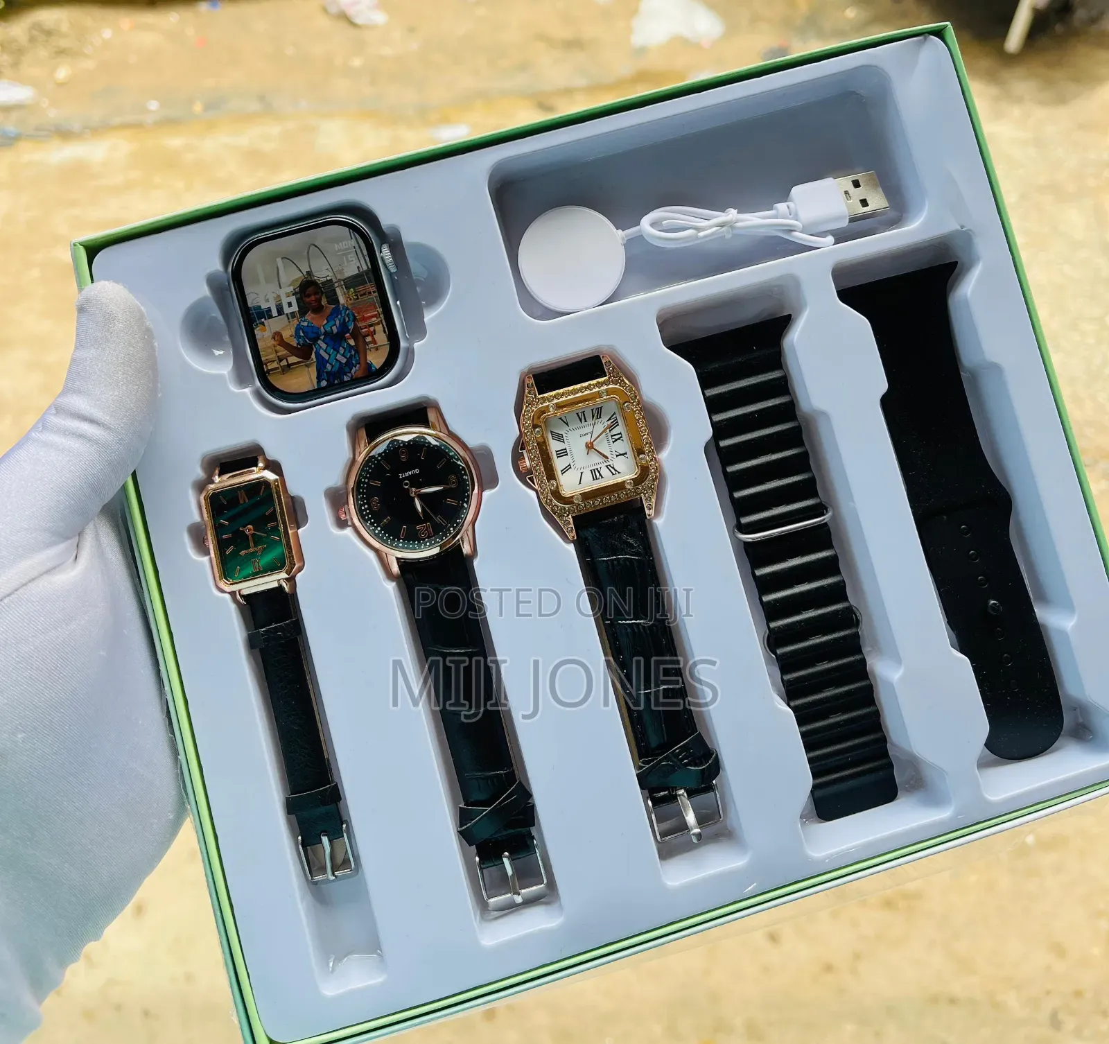 Women Mart Watch Package-3 Female Leather Watches