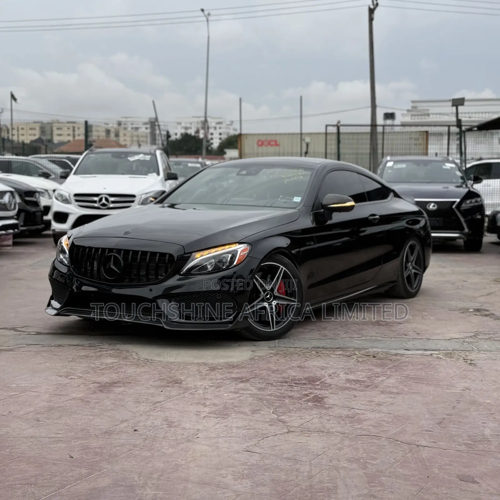 Mercedes-Benz C43 4Matic Coupe AWD (3.0L V6 9AM) 2017 Black