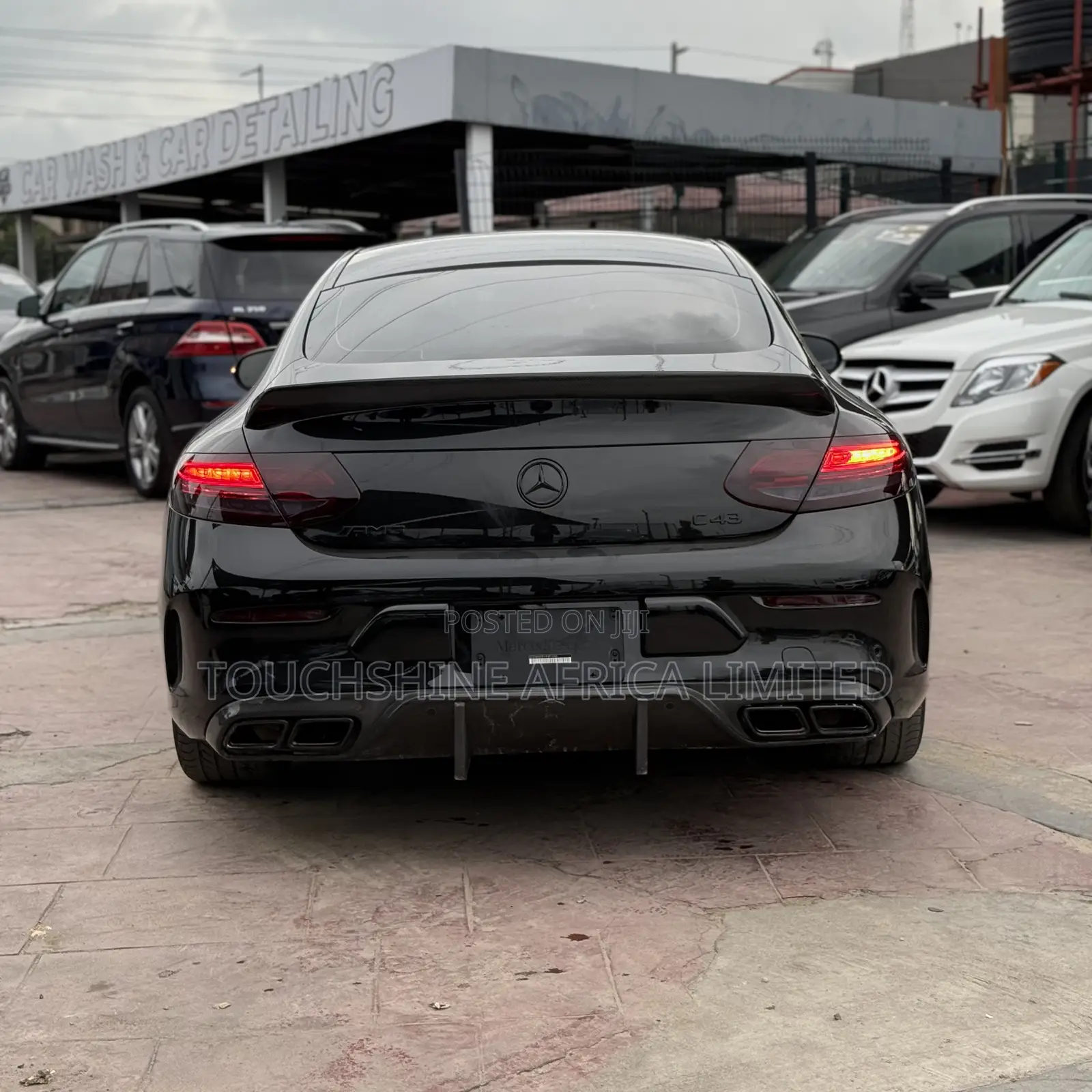 Mercedes-Benz C43 4Matic Coupe AWD (3.0L V6 9AM) 2017 Black