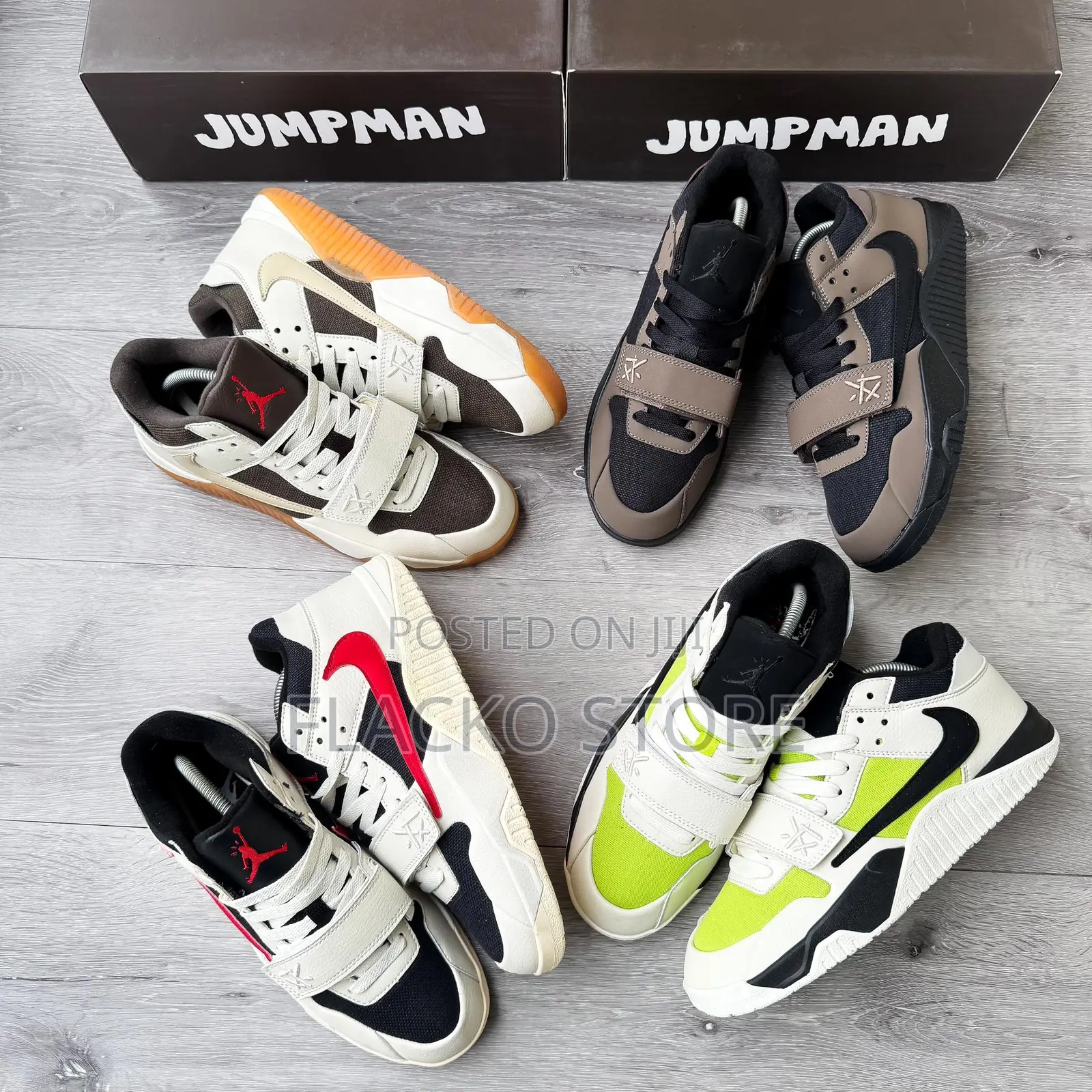 Original Travis Scott X Jordan Jumpman Jack Sneakers