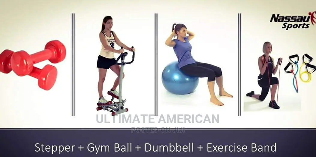 4 in 1 Training Sets , Stand Stepper,Dumnbell