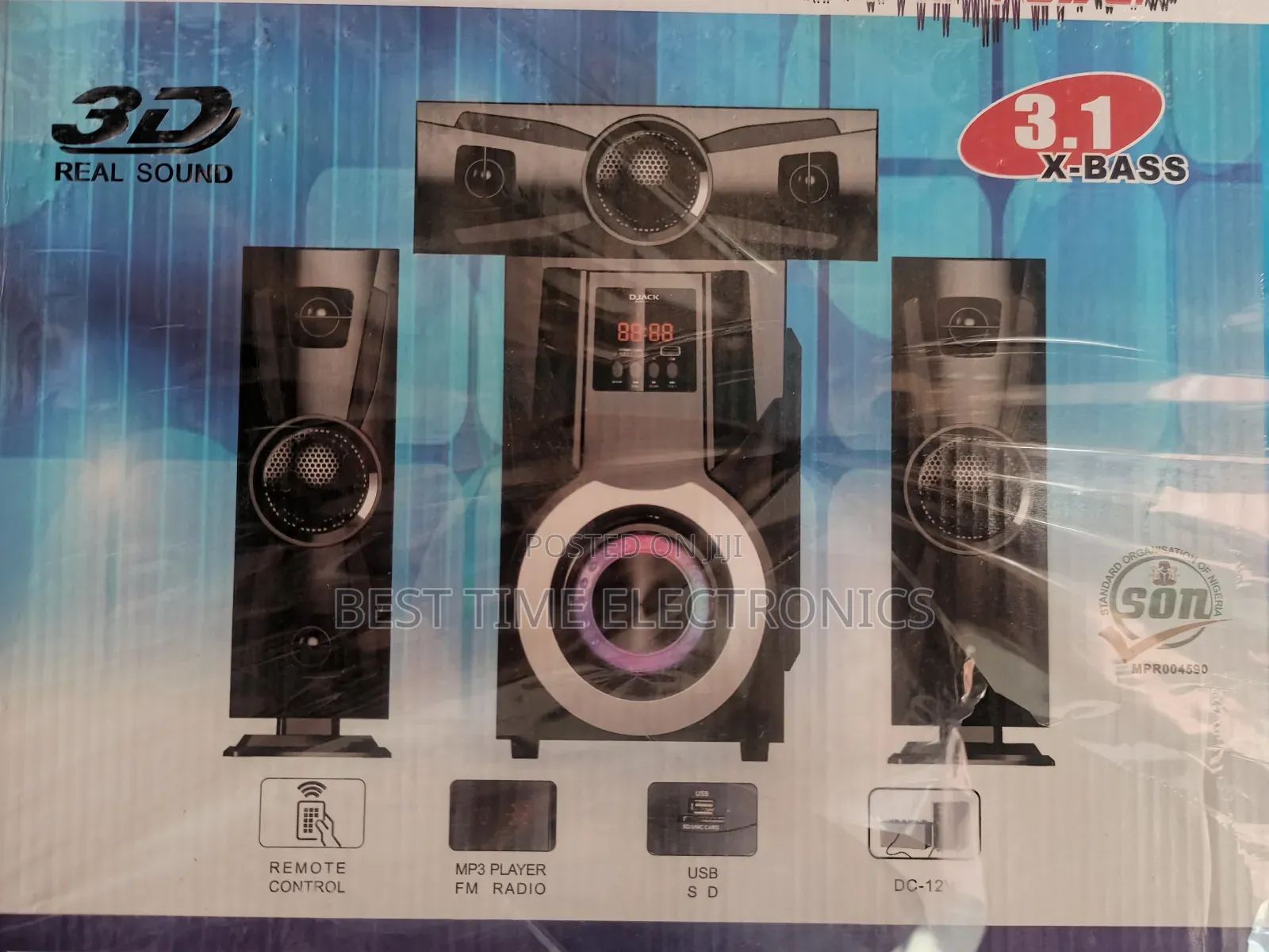 Djack Home Theater System With Remote Control (Ak - 1003)