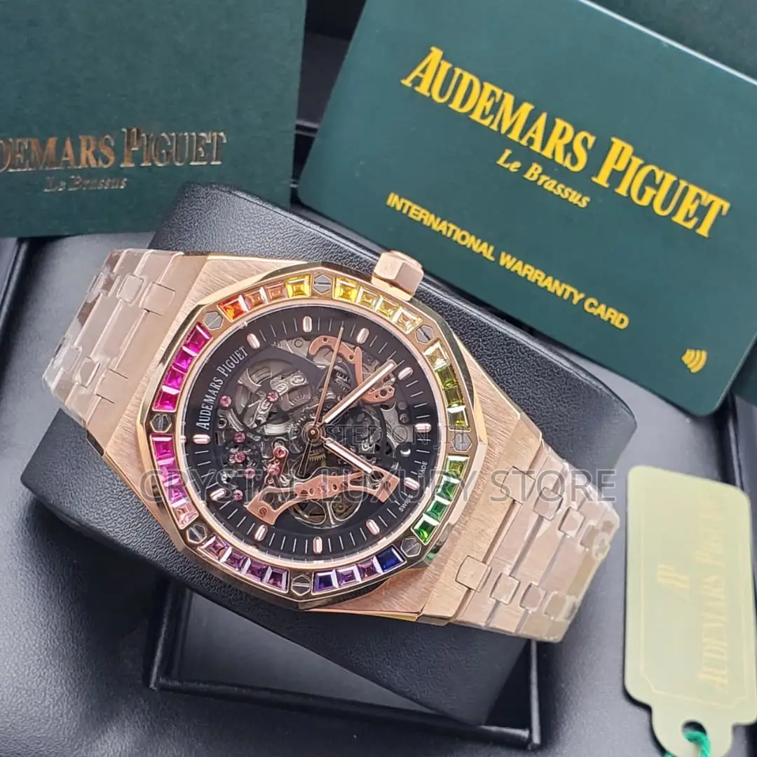 Audemars Piguet Quality Luxury Men Chain Strap Wristwatch