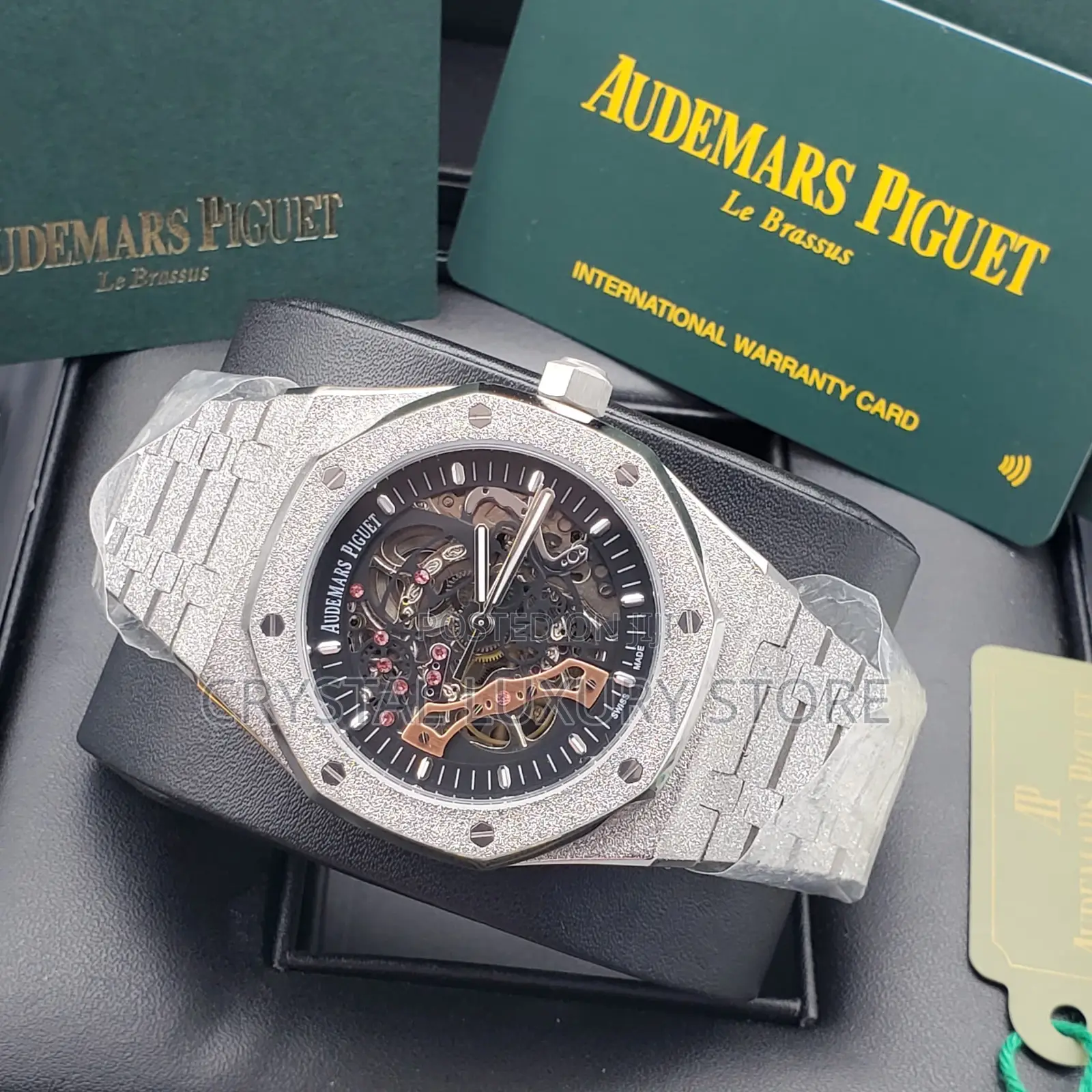 Audemars Piguet Quality Luxury Men Chain Strap Wristwatch